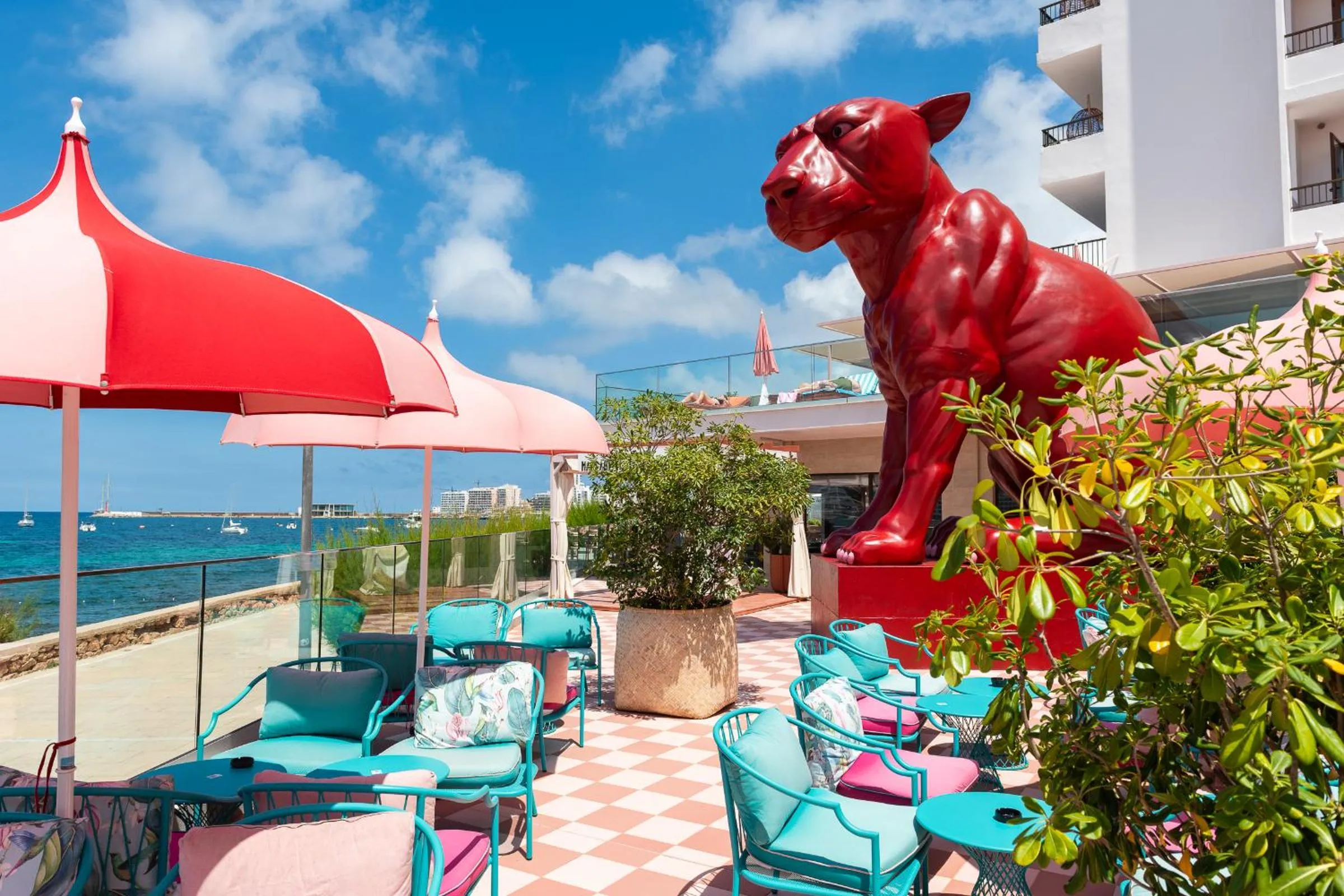 Balcony/Terrace in NYX Hotel Ibiza by Leonardo Hotels-Adults Only
