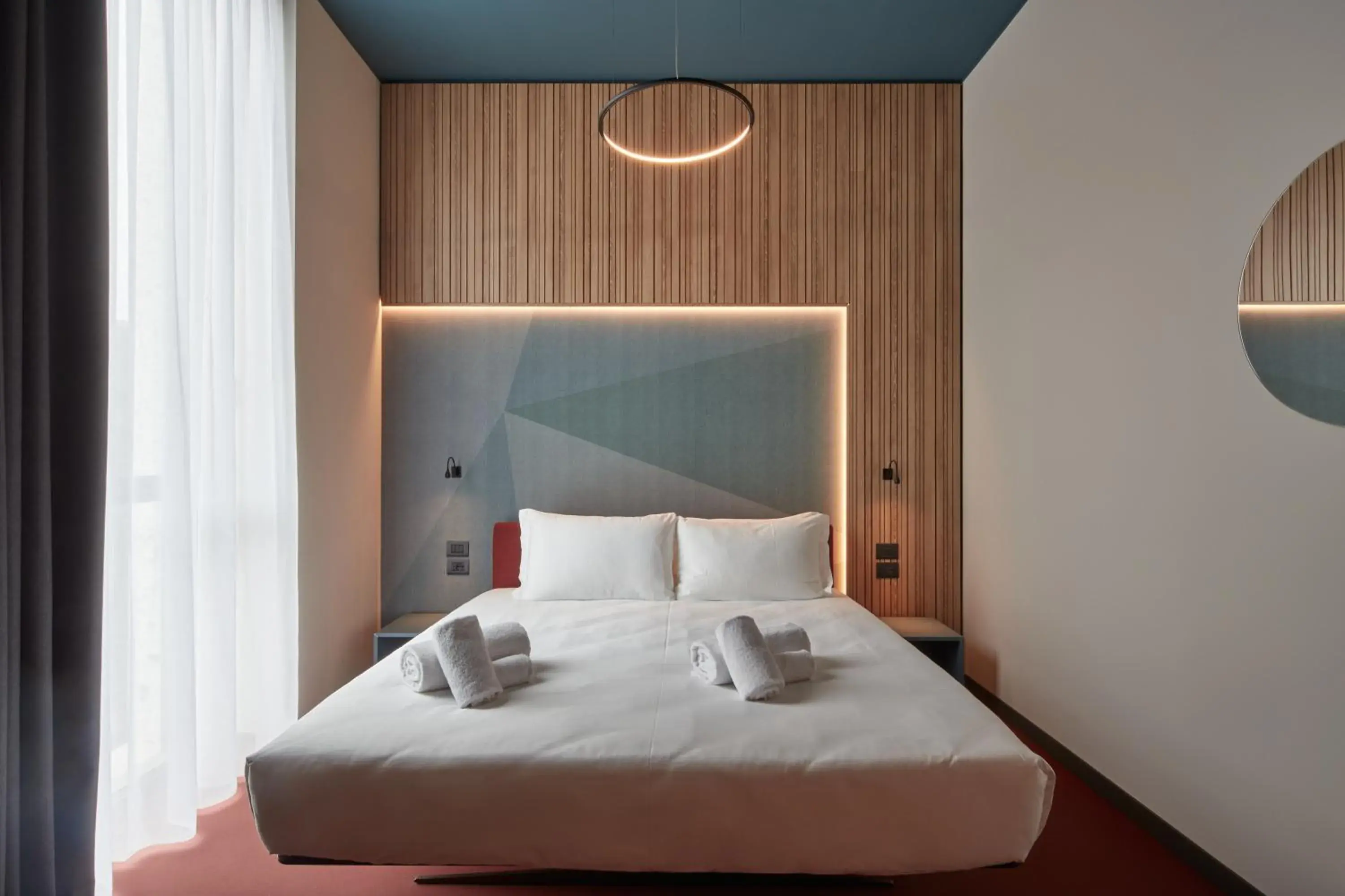 Bed in 21 House of Stories Navigli Bed in 21 House of Stories Navigli