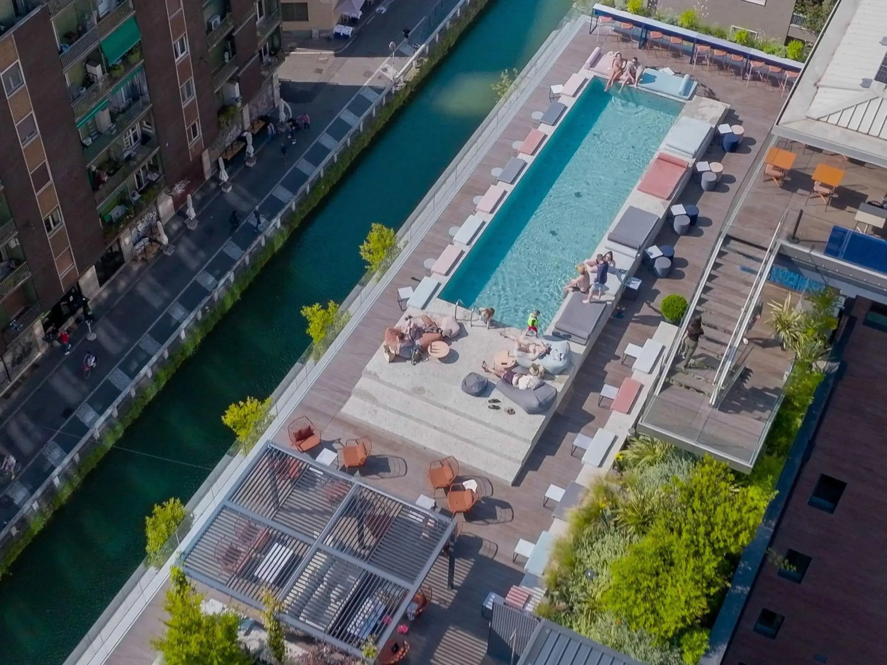 Bird's eye view in 21 House of Stories Navigli Bird's eye view in 21 House of Stories Navigli