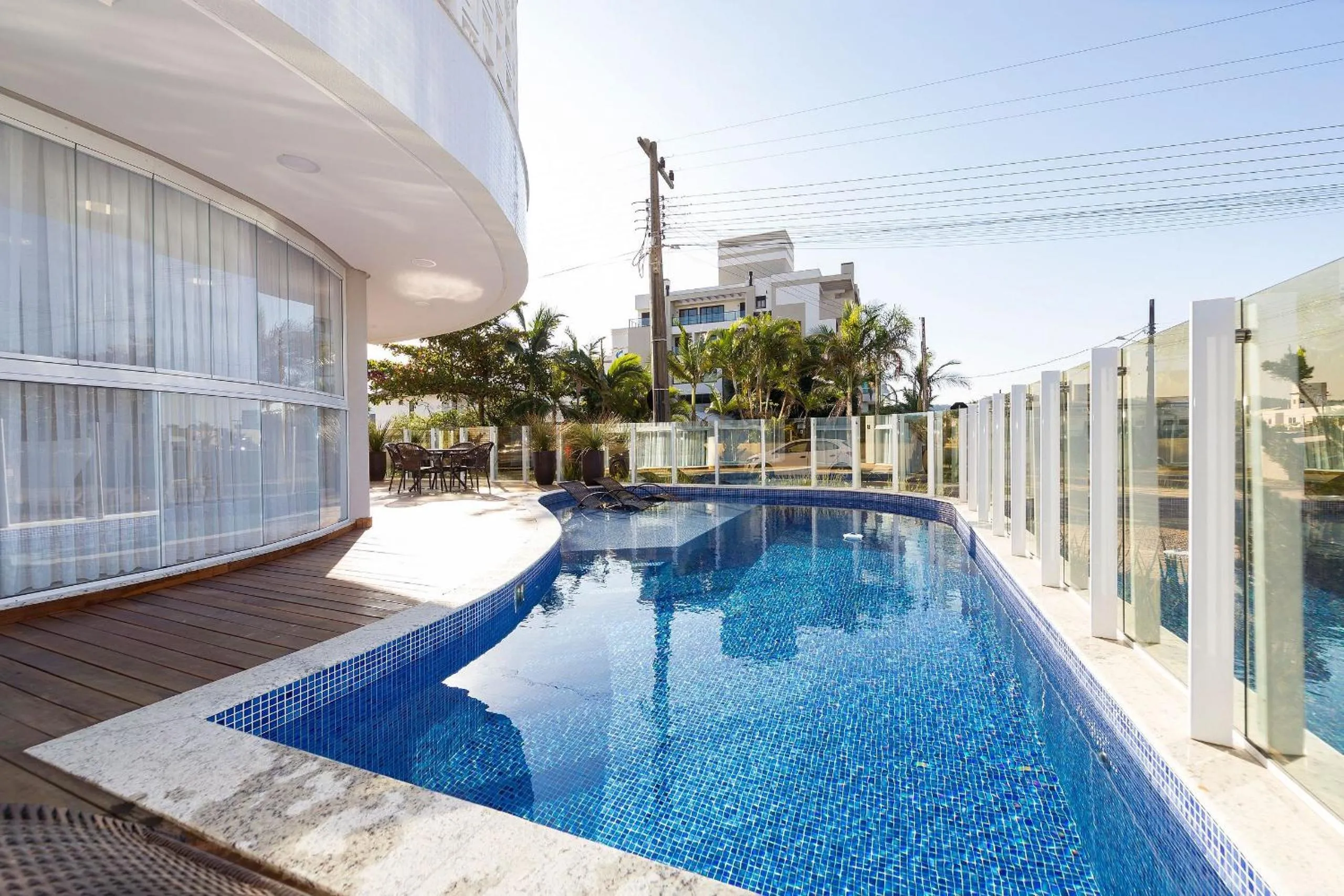 Swimming pool in Puntarenas 306 - Cobertura duplex 3 suítes à 80 metros da Praia do Mariscal