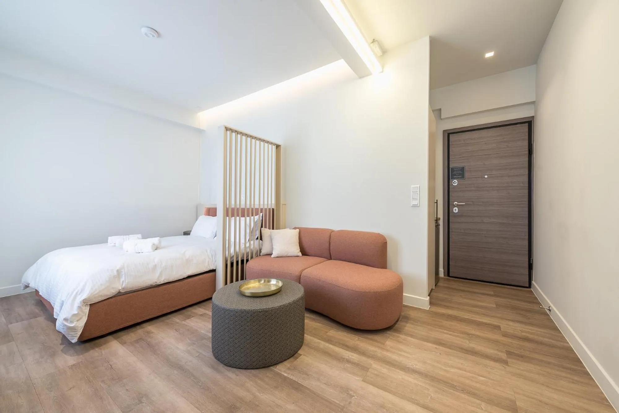 Photo of the whole room, Bed in Aeiphoria Suites & Rooms - Athens