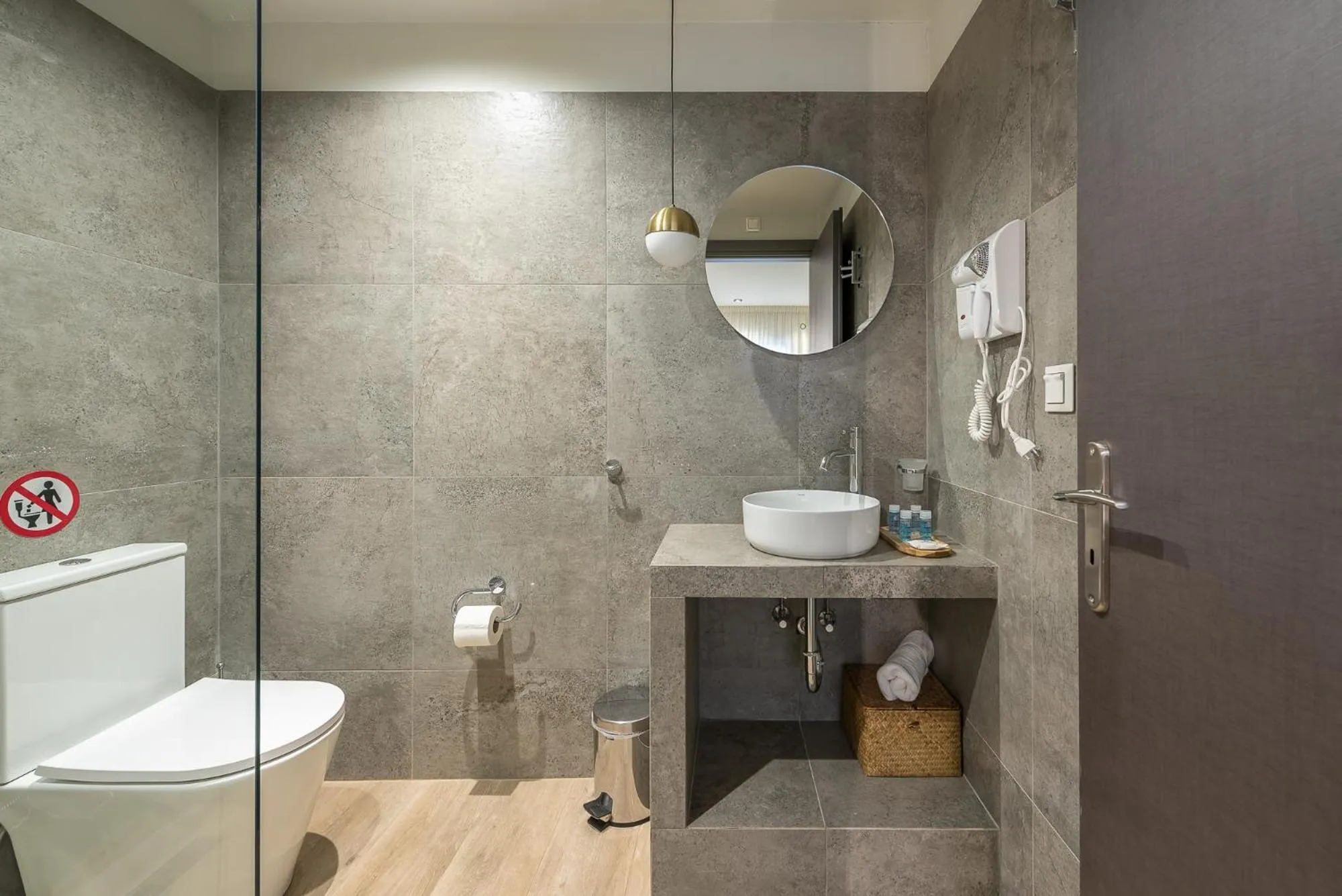 Shower in Aeiphoria Suites & Rooms - Athens