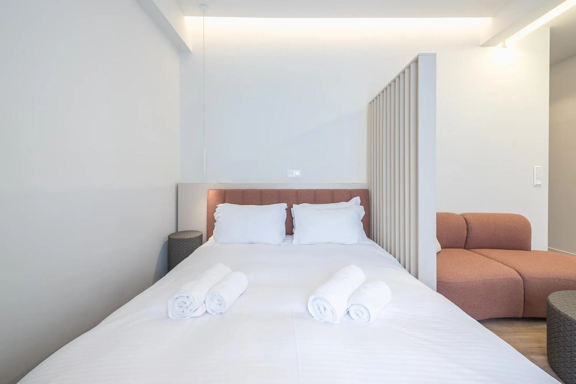 Photo of the whole room, Bed in Aeiphoria Suites & Rooms - Athens