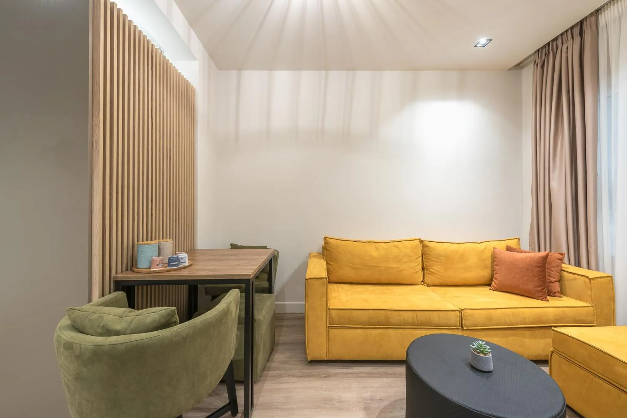 Seating area in Aeiphoria Suites & Rooms - Athens