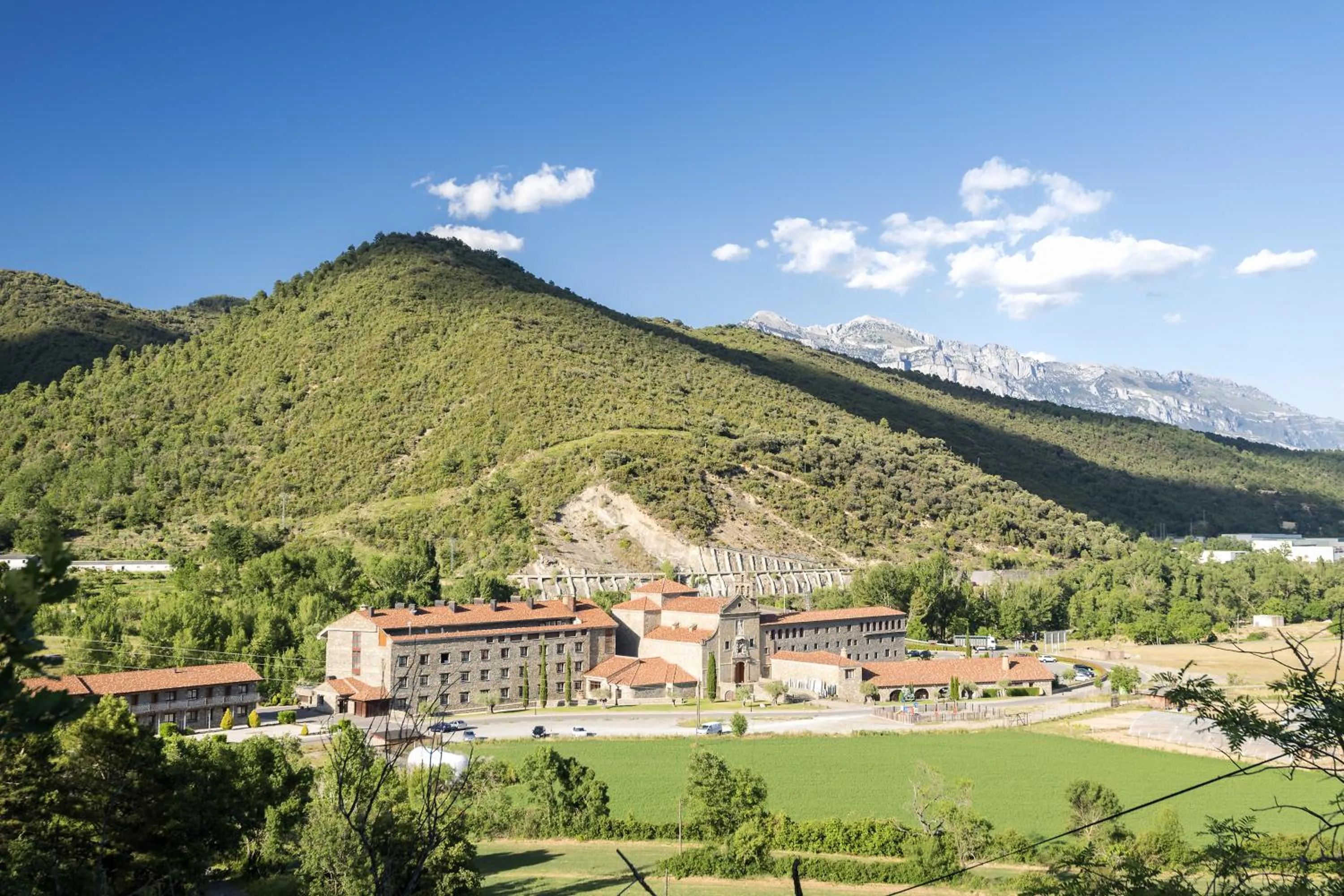 Bird's eye view in Hotel & Spa Monasterio de Boltaña