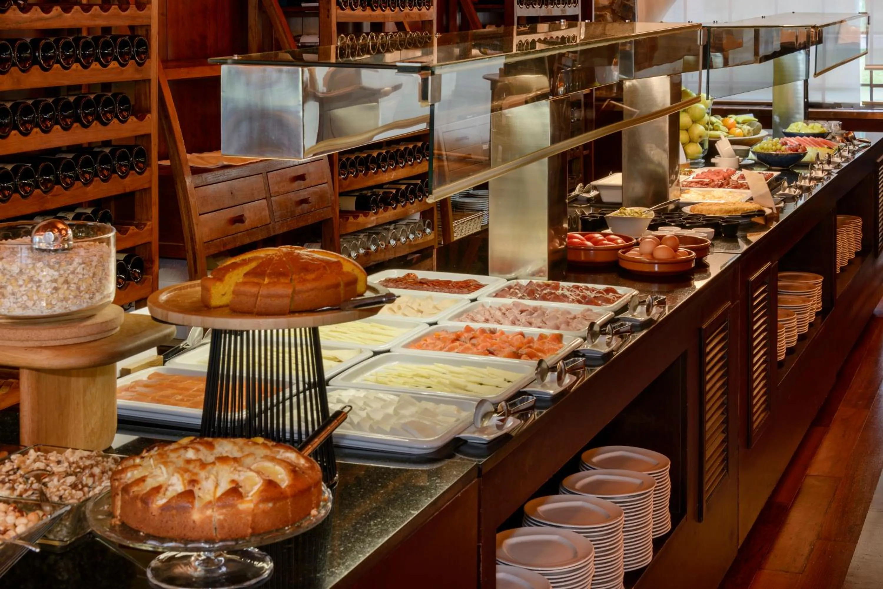 Breakfast in Hotel & Spa Monasterio de Boltaña