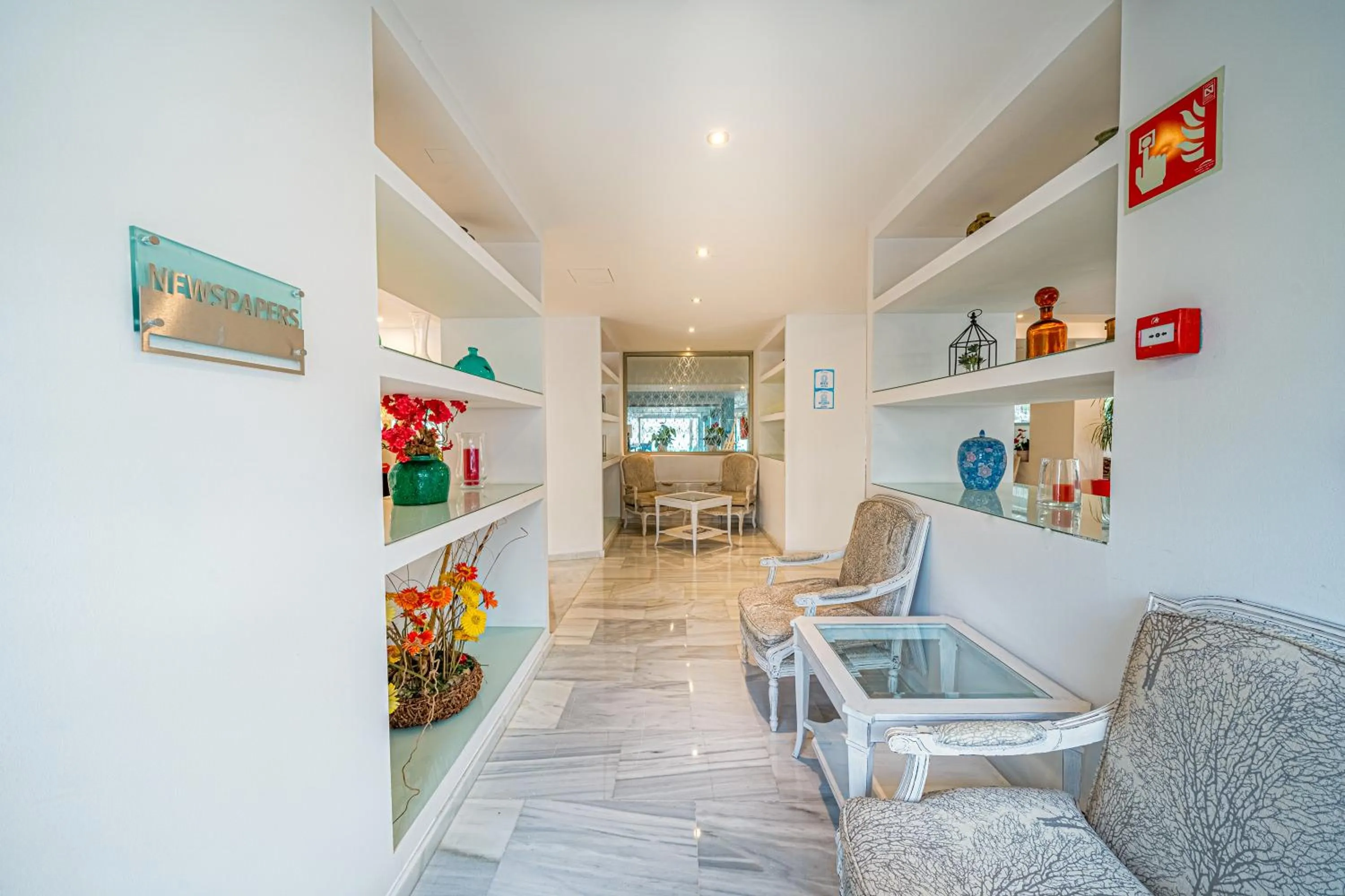 Lobby or reception in Seramar Hotel Comodoro Playa