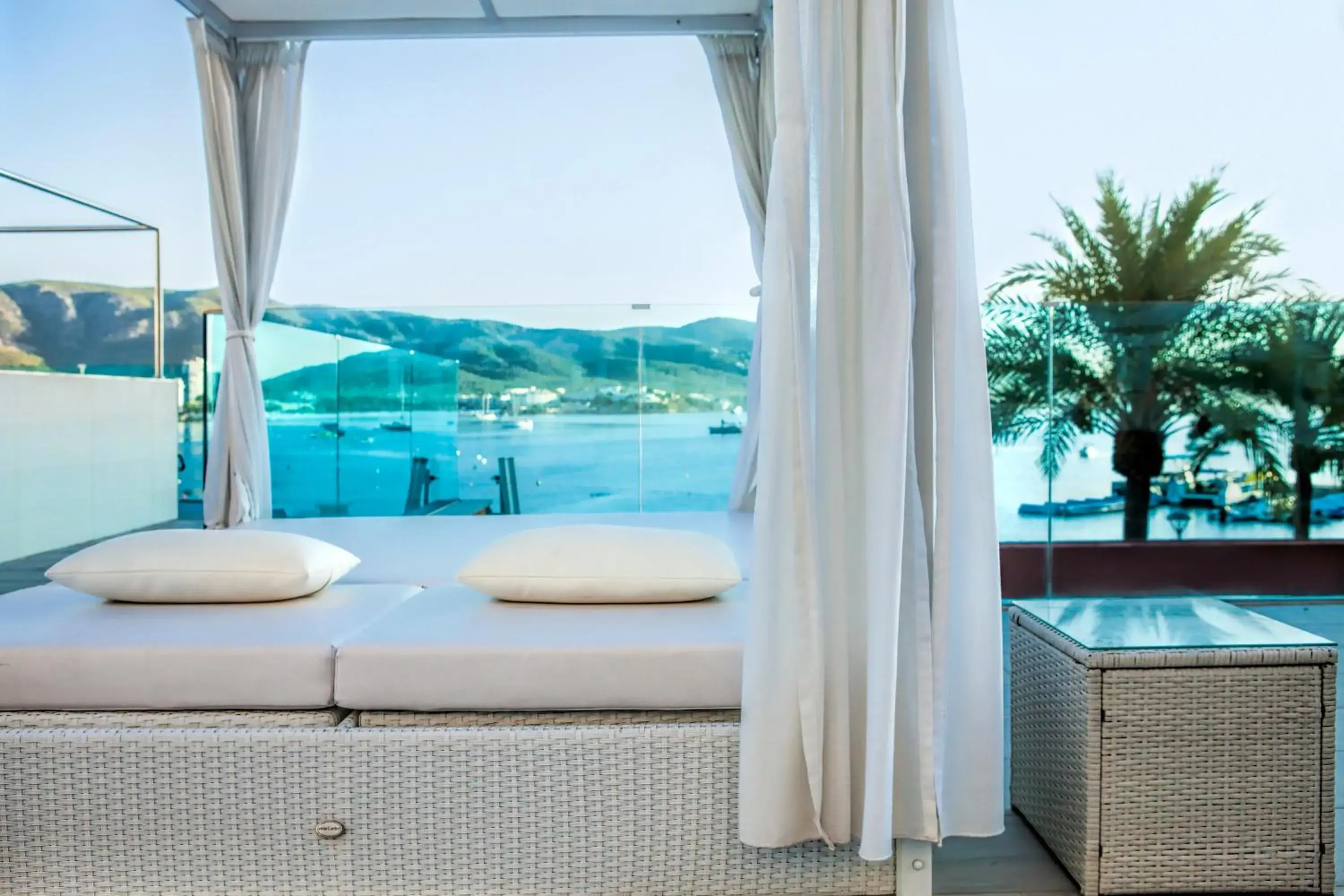 Patio, Bed in Seramar Hotel Comodoro Playa Patio, Bed in Seramar Hotel Comodoro Playa