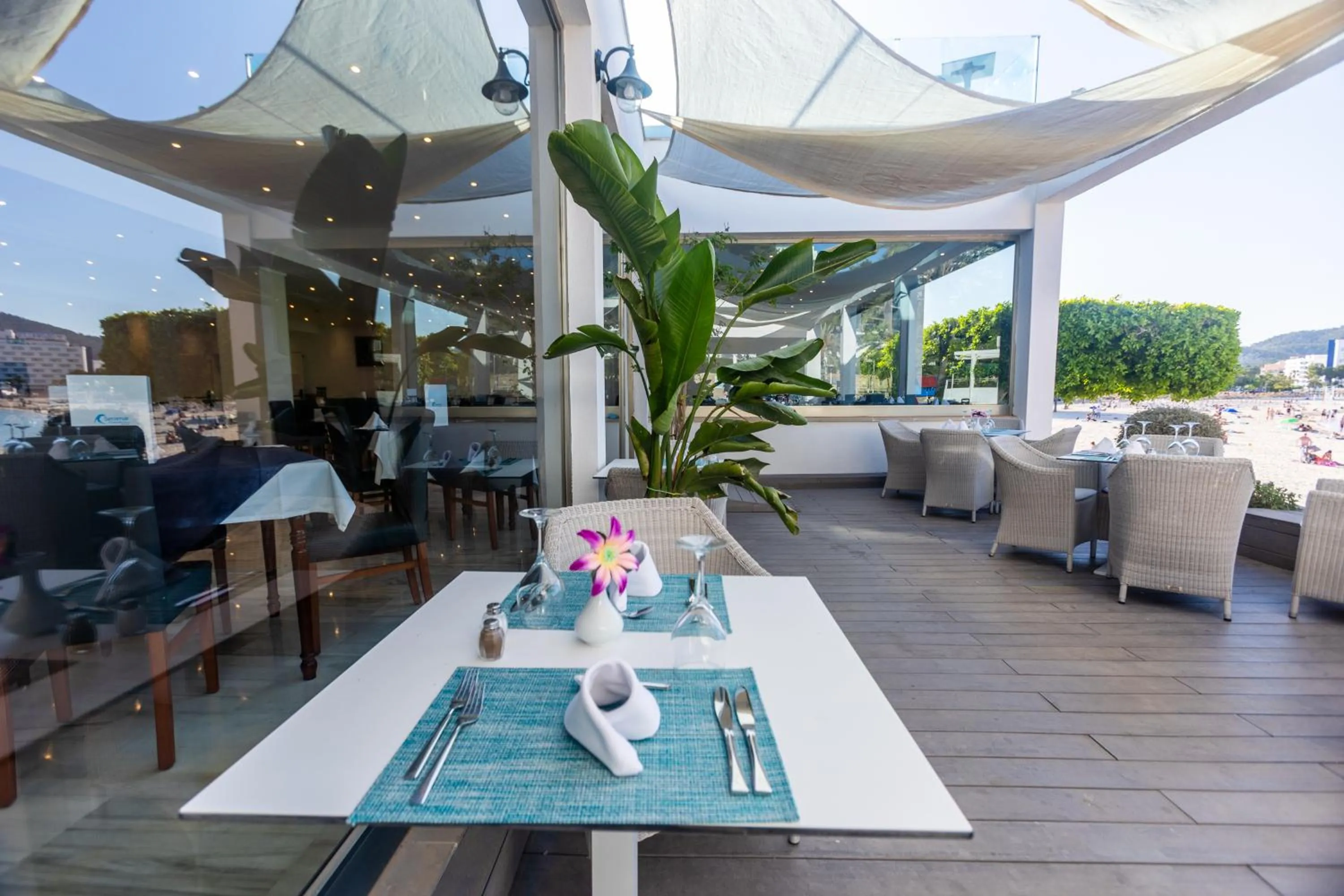 Balcony/Terrace in Seramar Hotel Comodoro Playa