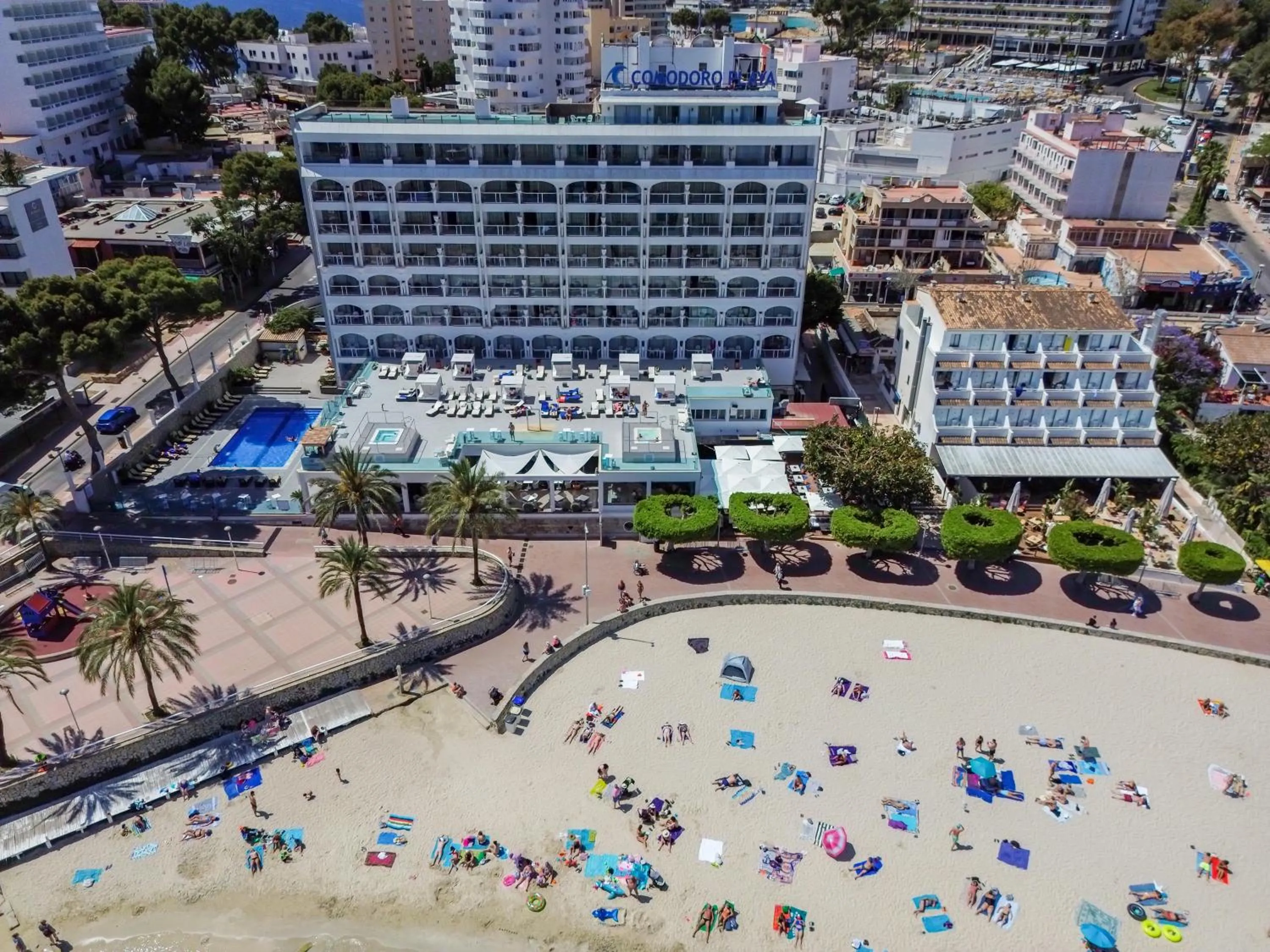 Facade/entrance in Seramar Hotel Comodoro Playa