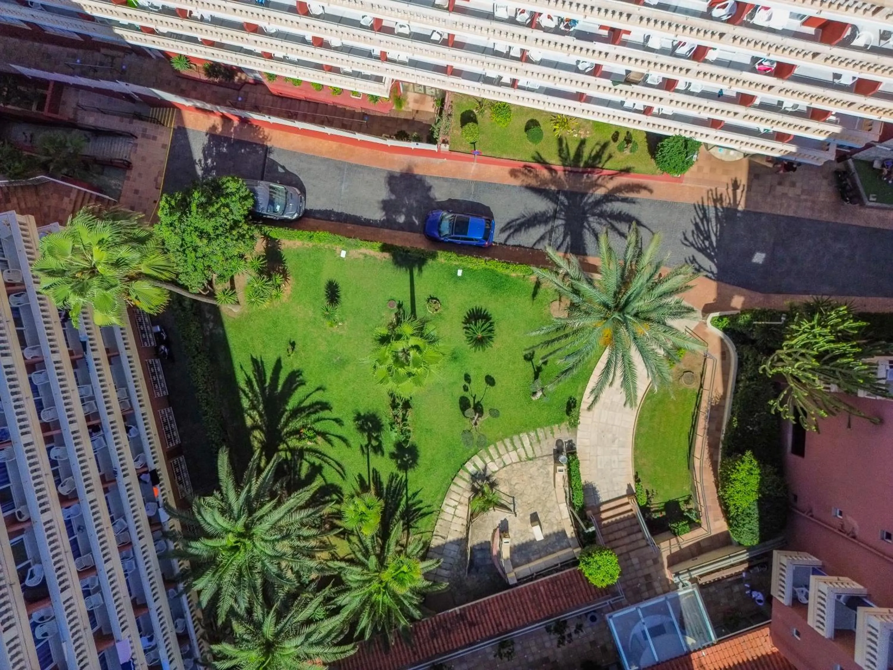 Garden view in Seramar Hotel Luna Park Adults Only