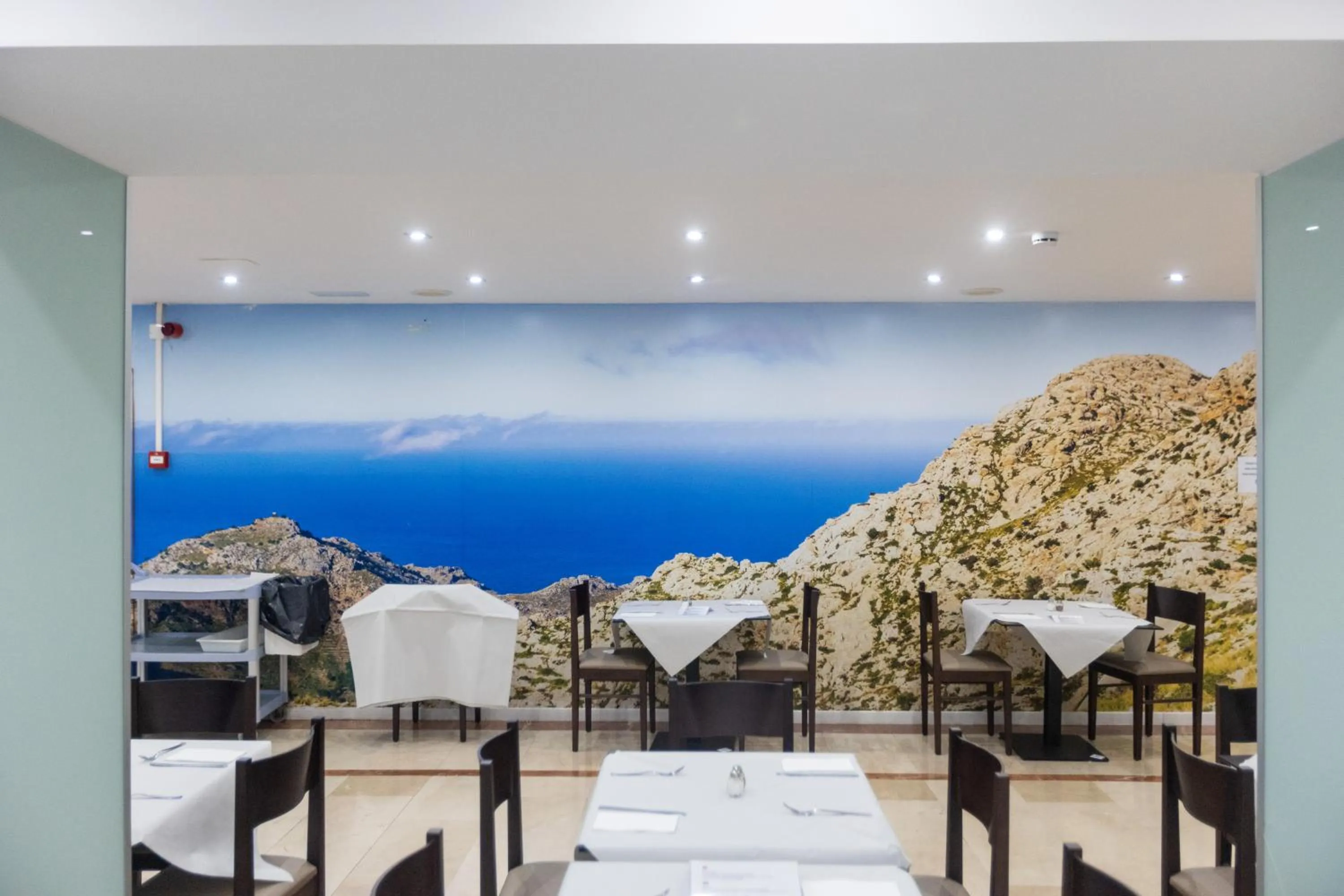 Buffet breakfast in Seramar Hotel Luna Park Adults Only