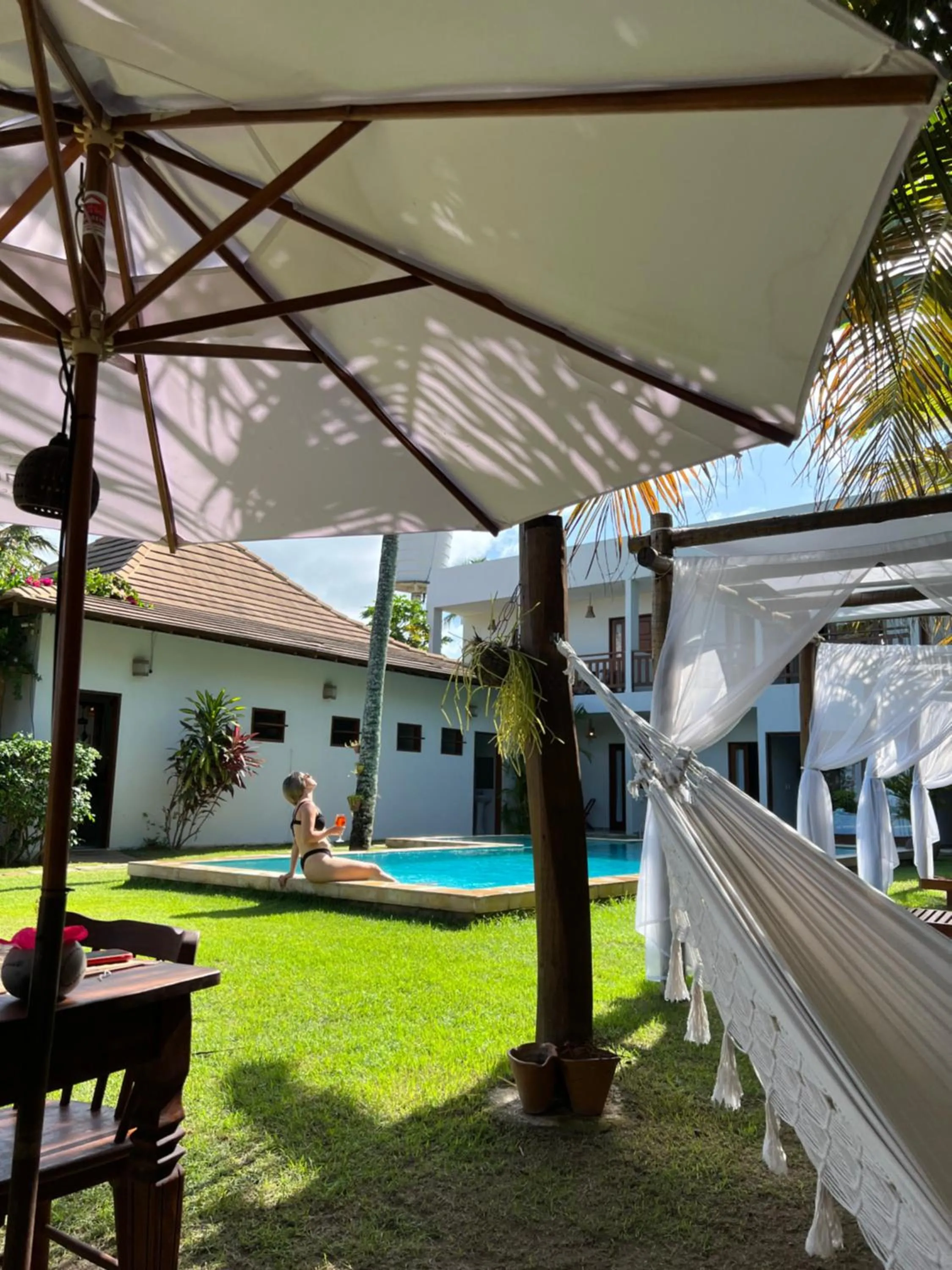 Swimming pool in Pousada San Giovanni