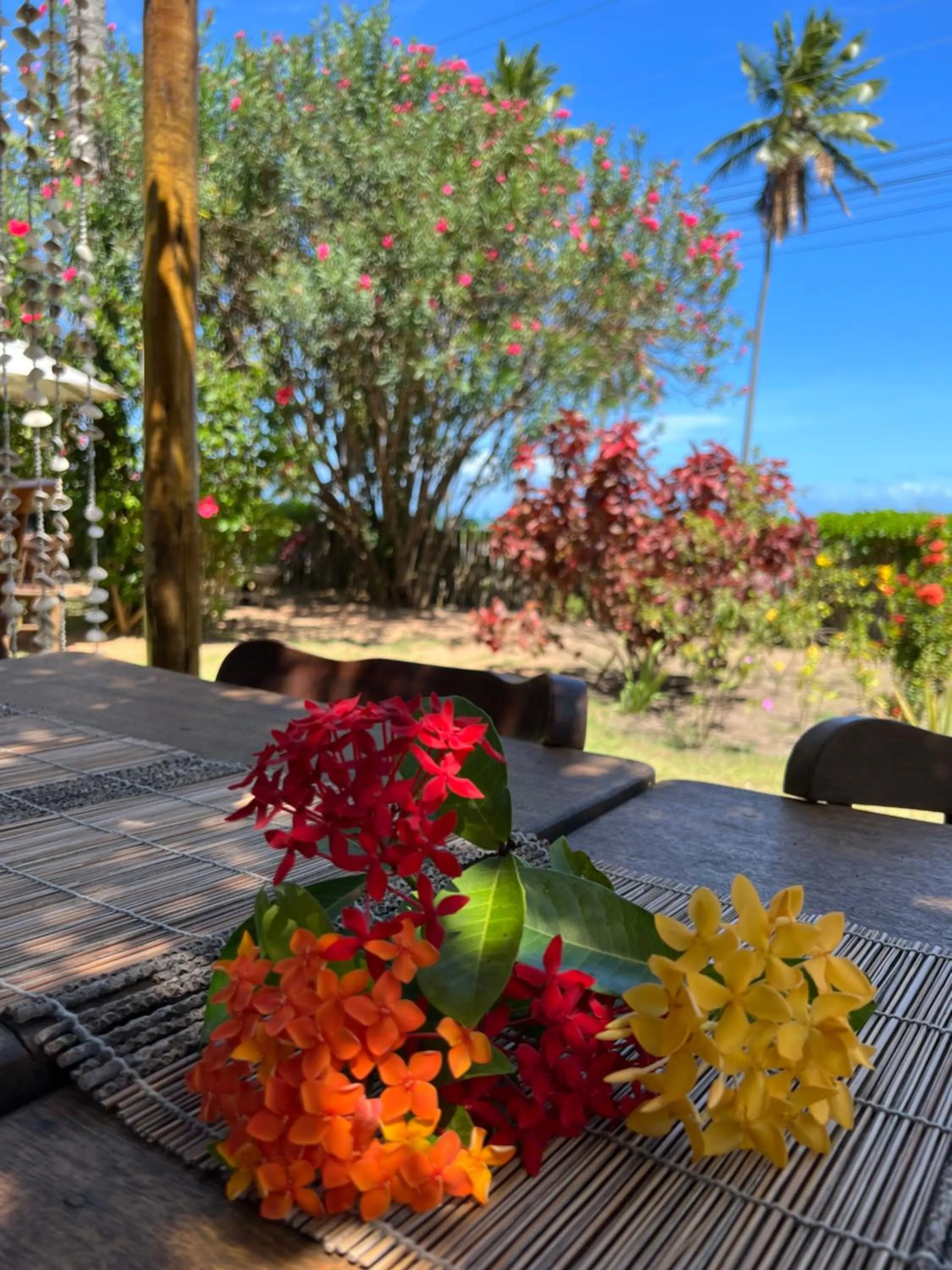 Garden view in Pousada San Giovanni