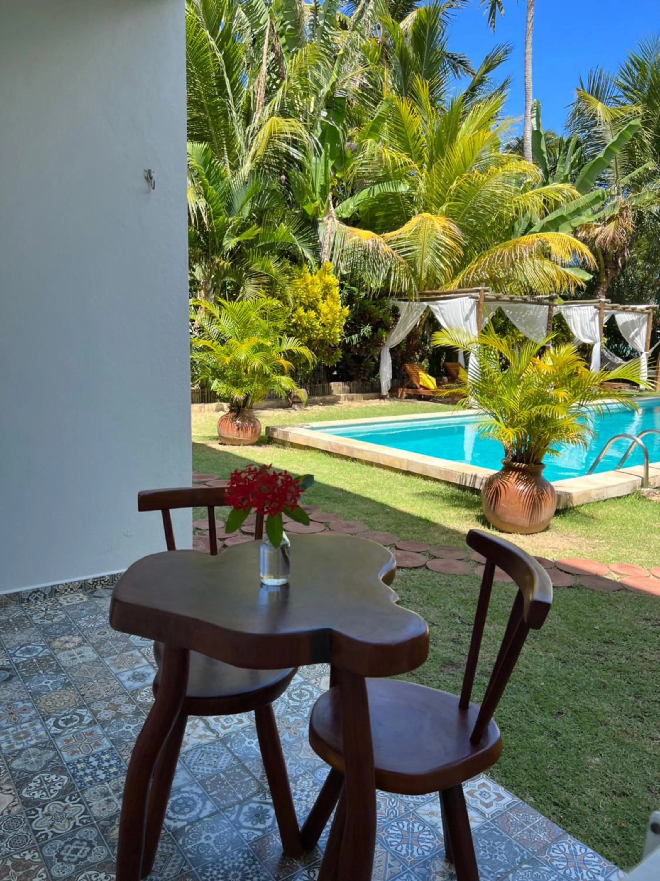 Patio in Pousada San Giovanni