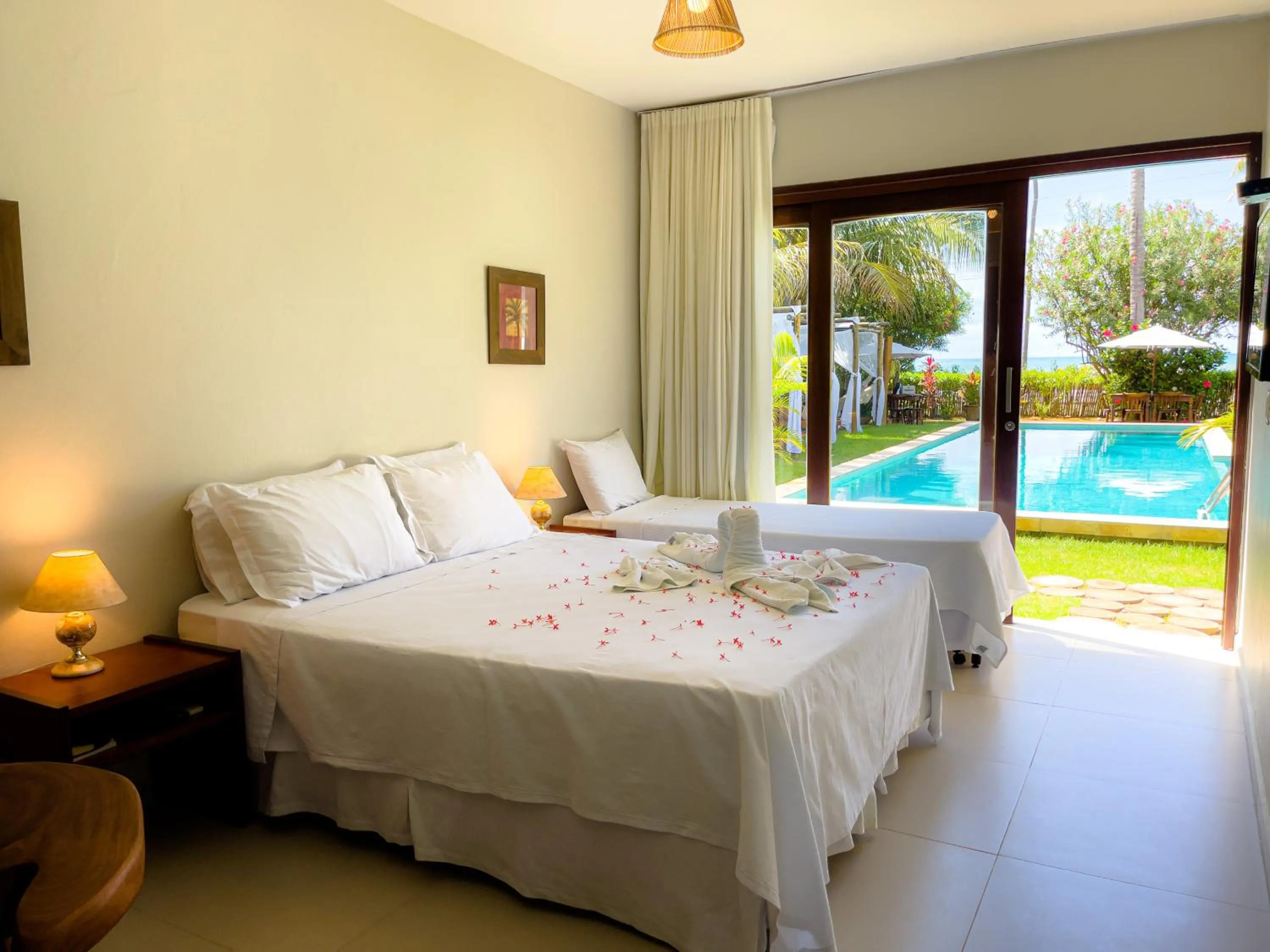 Bed in Pousada San Giovanni