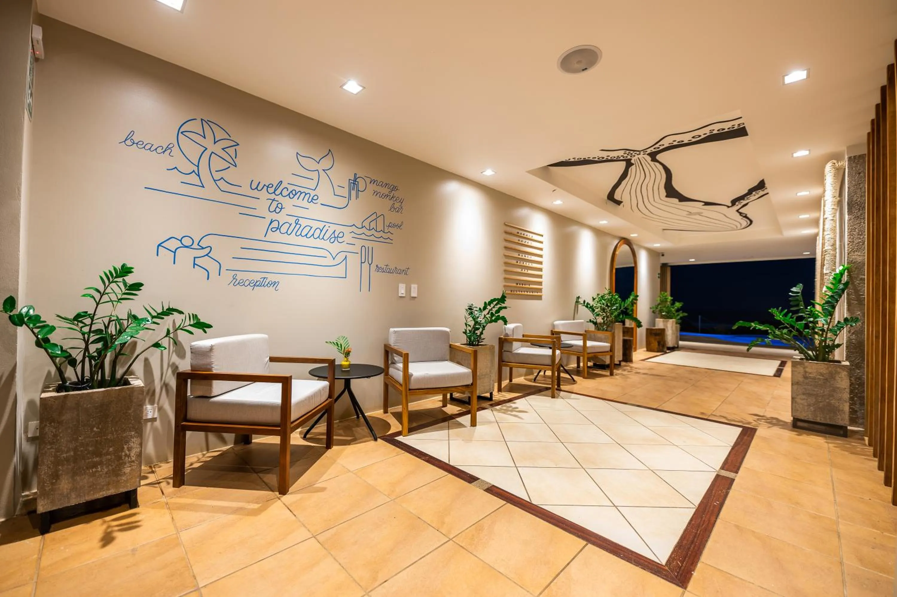 Facade/entrance in Marala Hotel