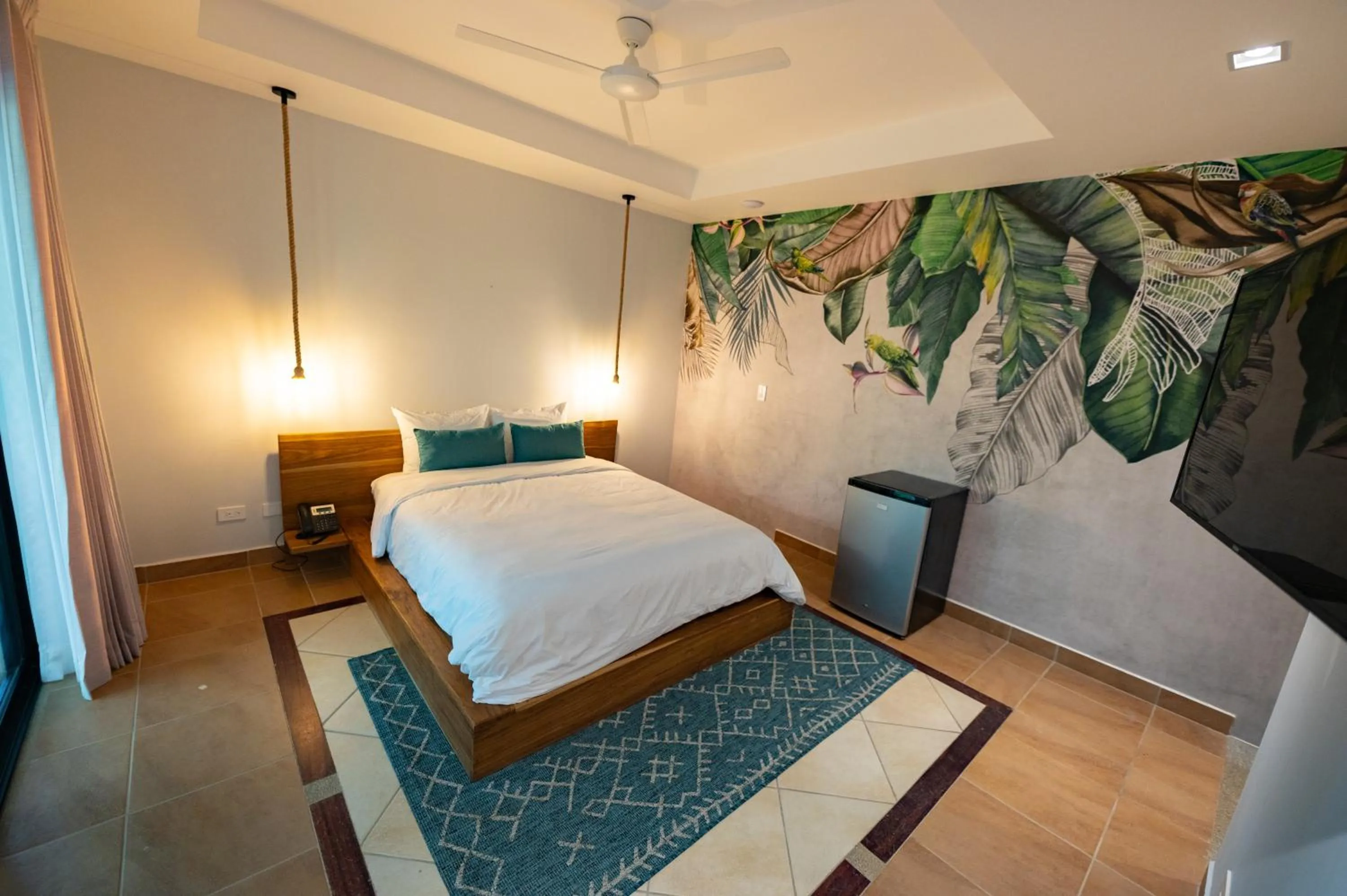 TV and multimedia, Bed in Marala Hotel