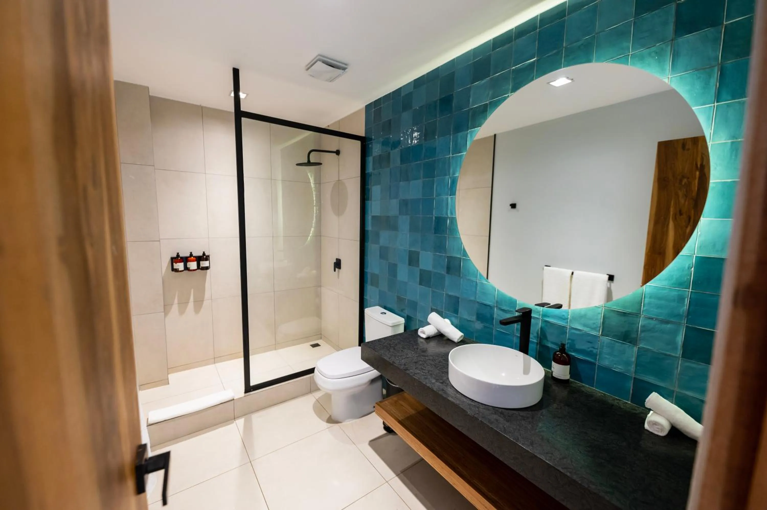 Shower in Marala Hotel