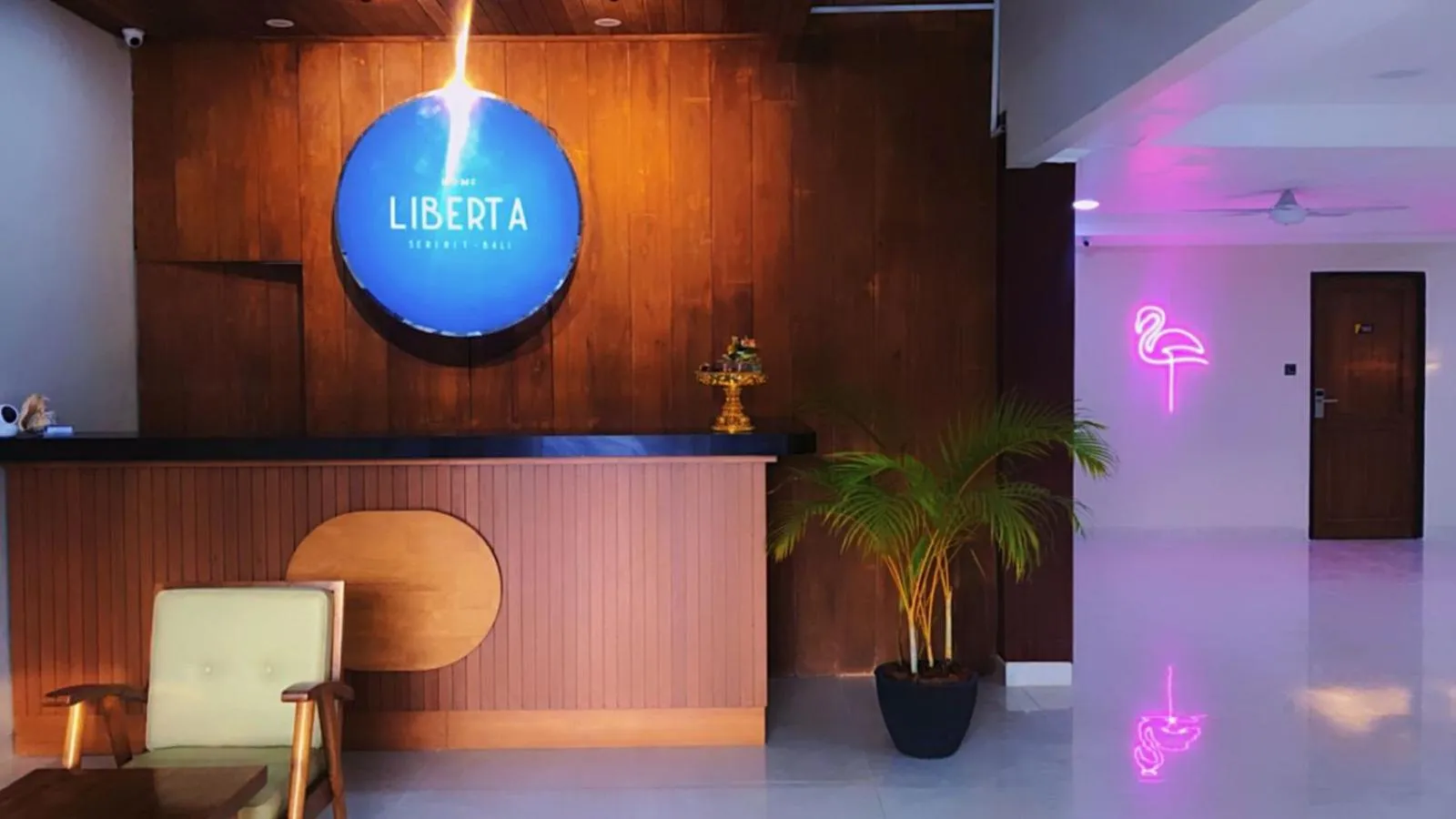 Lobby or reception in Liberta Home Seririt Bali