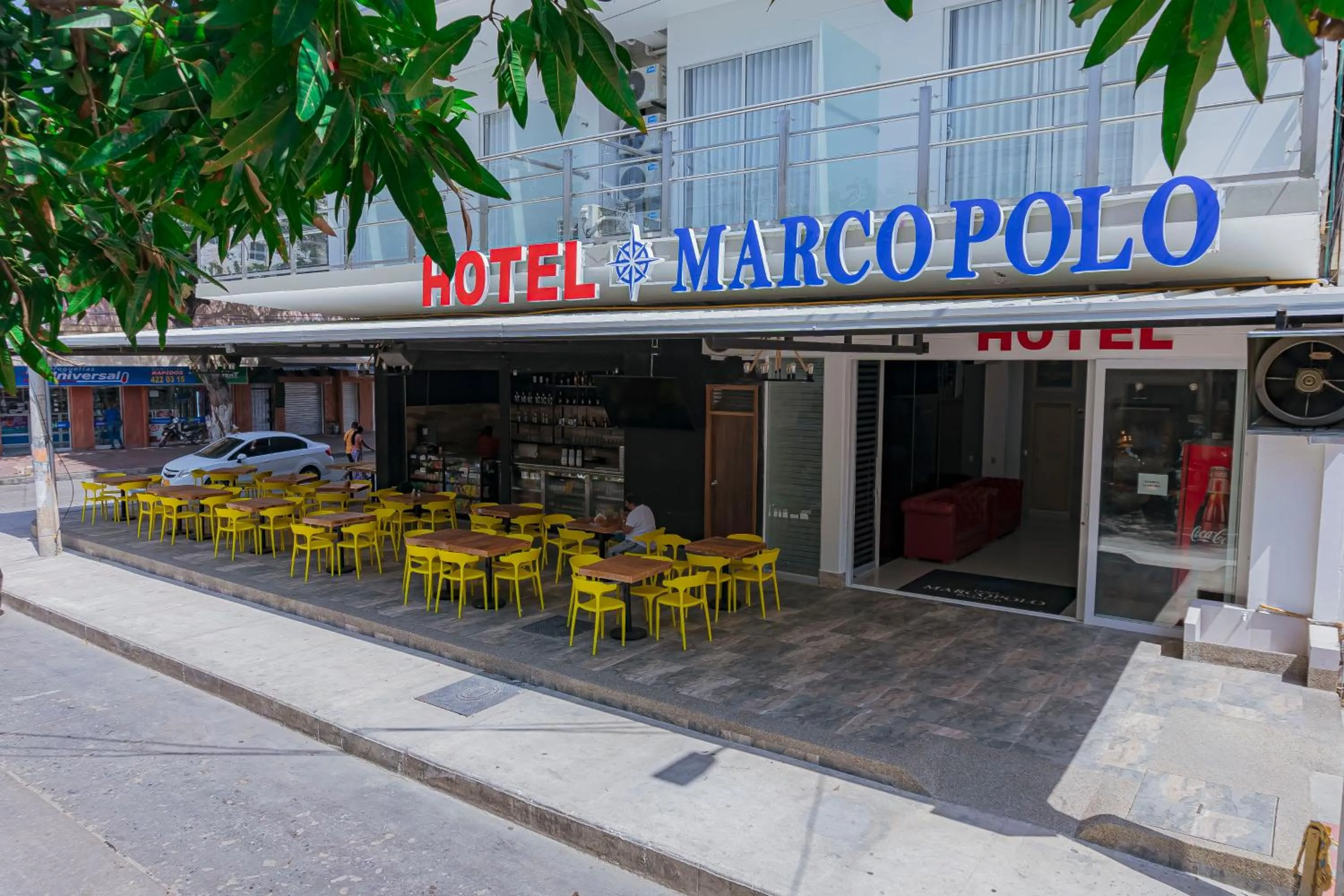 Property building in Hotel Marco Polo Rodadero