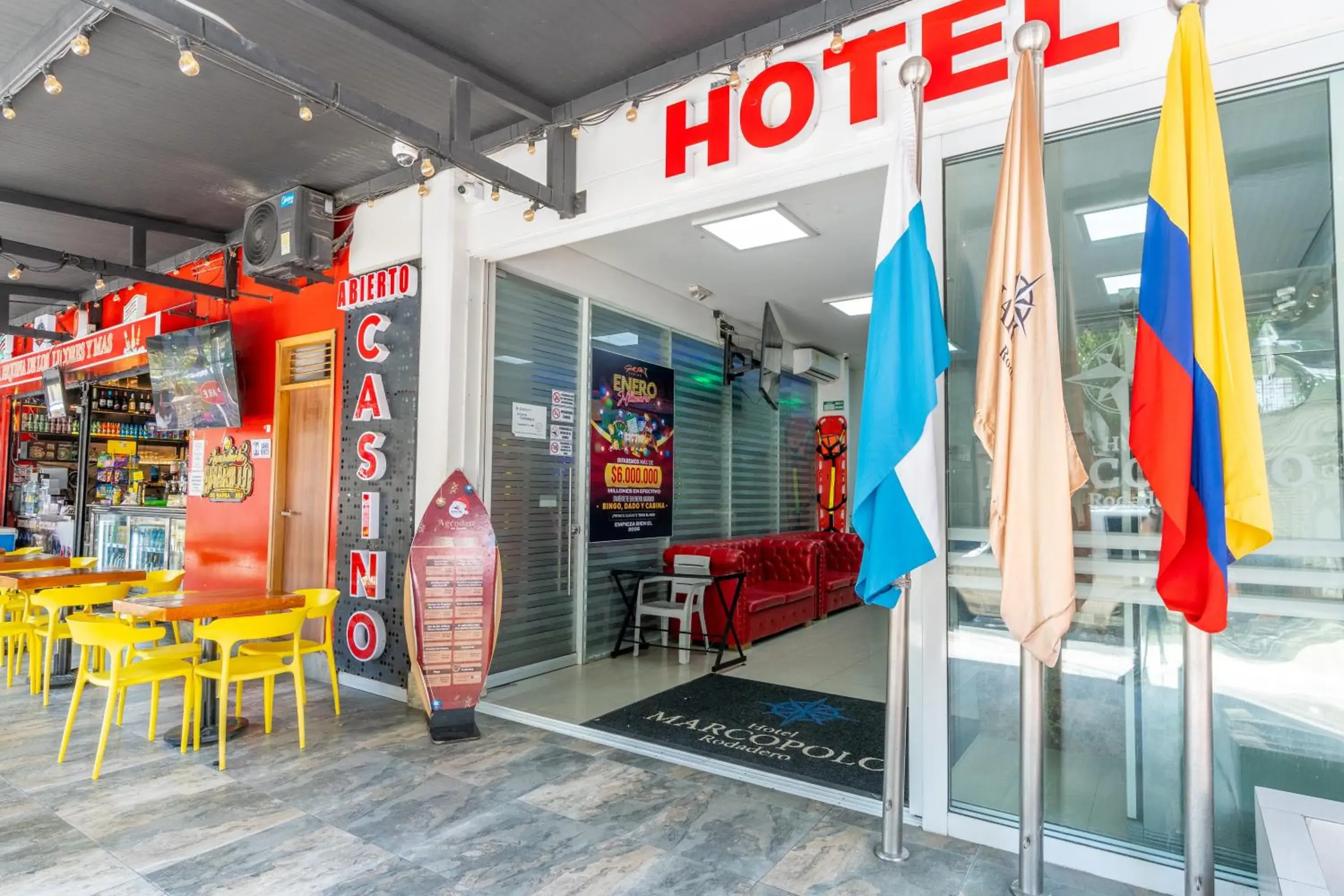 Lobby or reception in Hotel Marco Polo Rodadero Lobby or reception in Hotel Marco Polo Rodadero