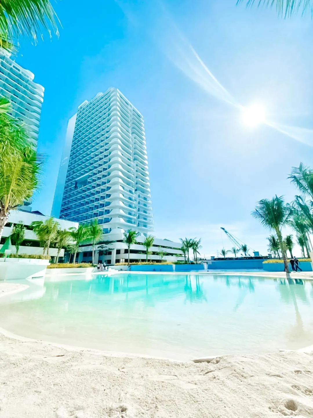 Swimming pool in Serenity Sanctuary at Azure North Residences