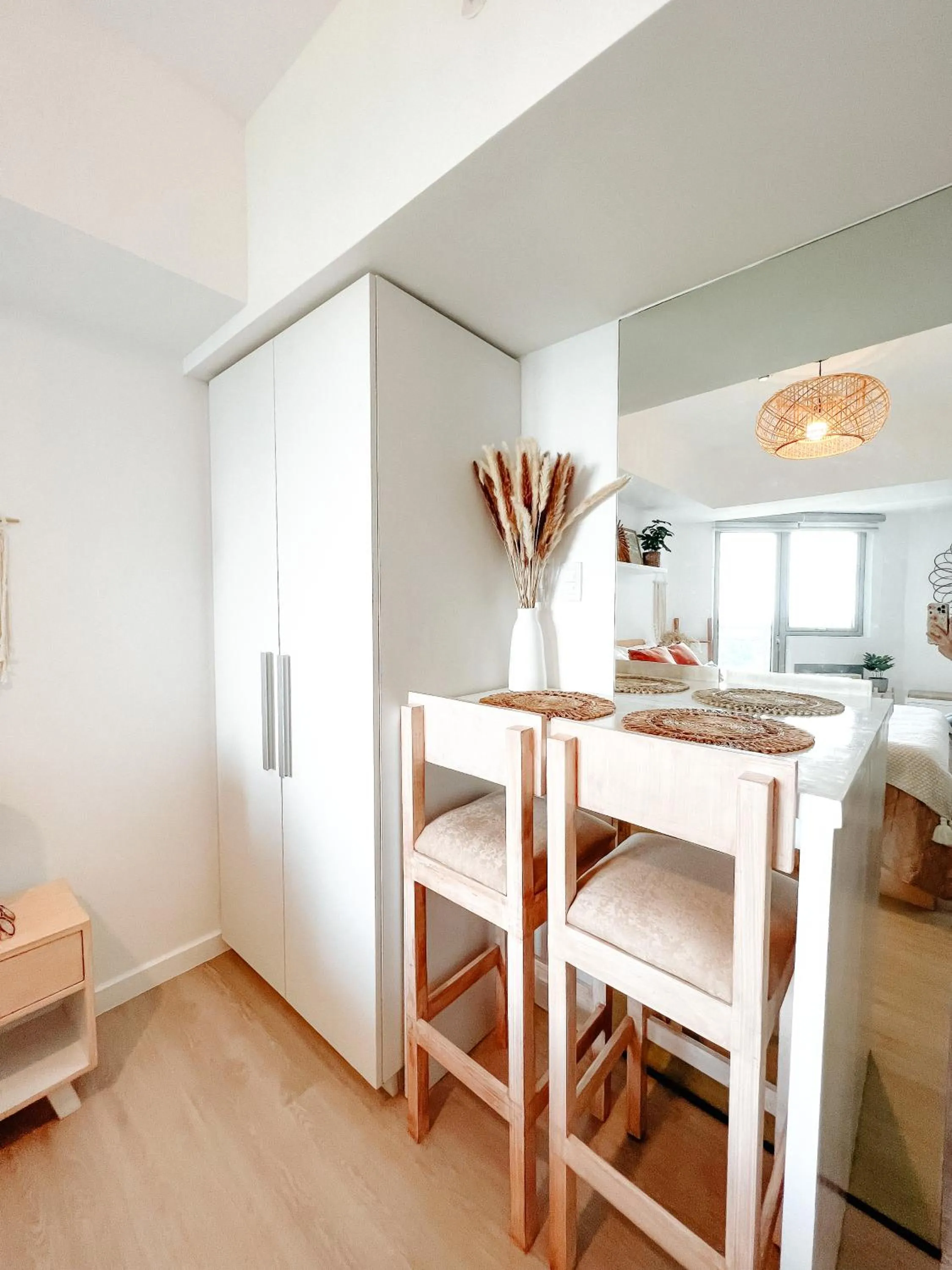 Dining area in Serenity Sanctuary at Azure North Residences
