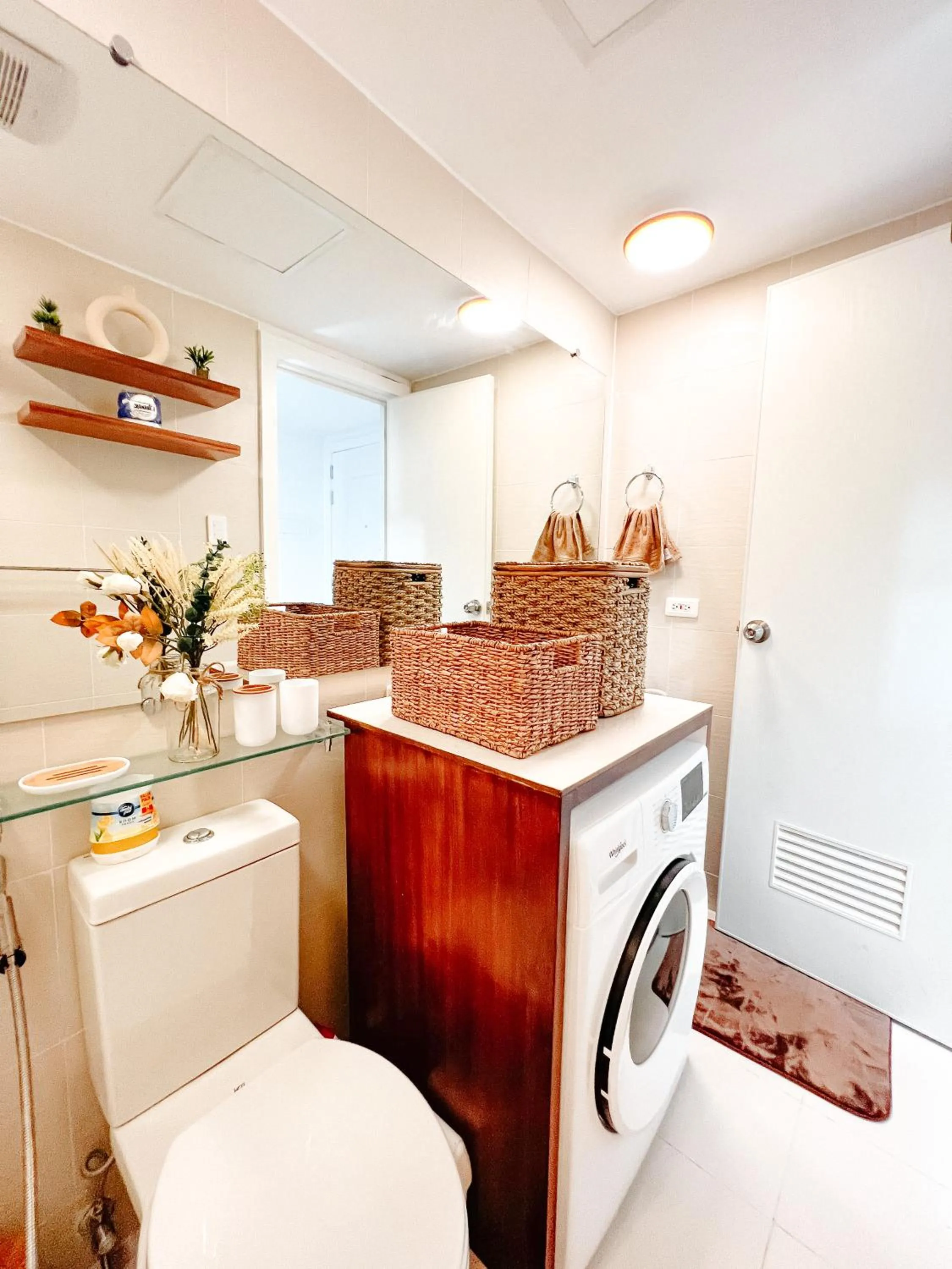 Toilet in Serenity Sanctuary at Azure North Residences