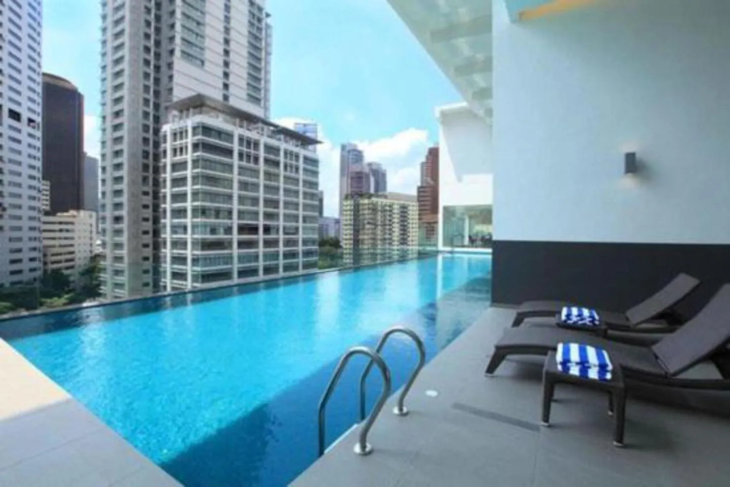 Pool view in RS Suites In Bukit Bintang