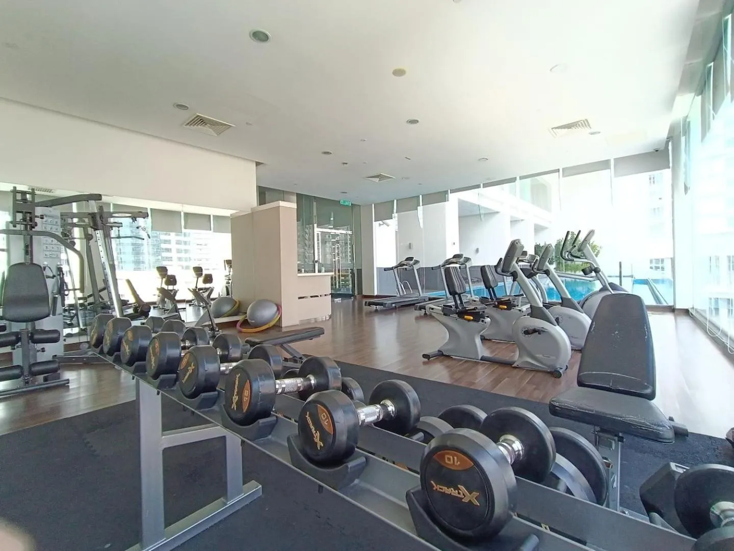 Fitness centre/facilities in RS Suites In Bukit Bintang