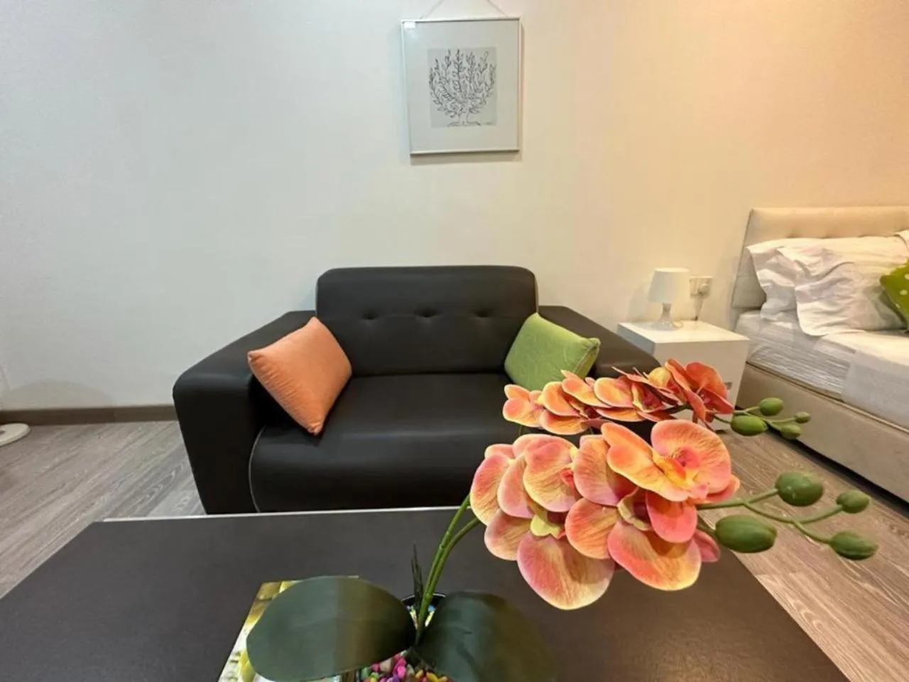 Seating area, Bed in RS Suites In Bukit Bintang