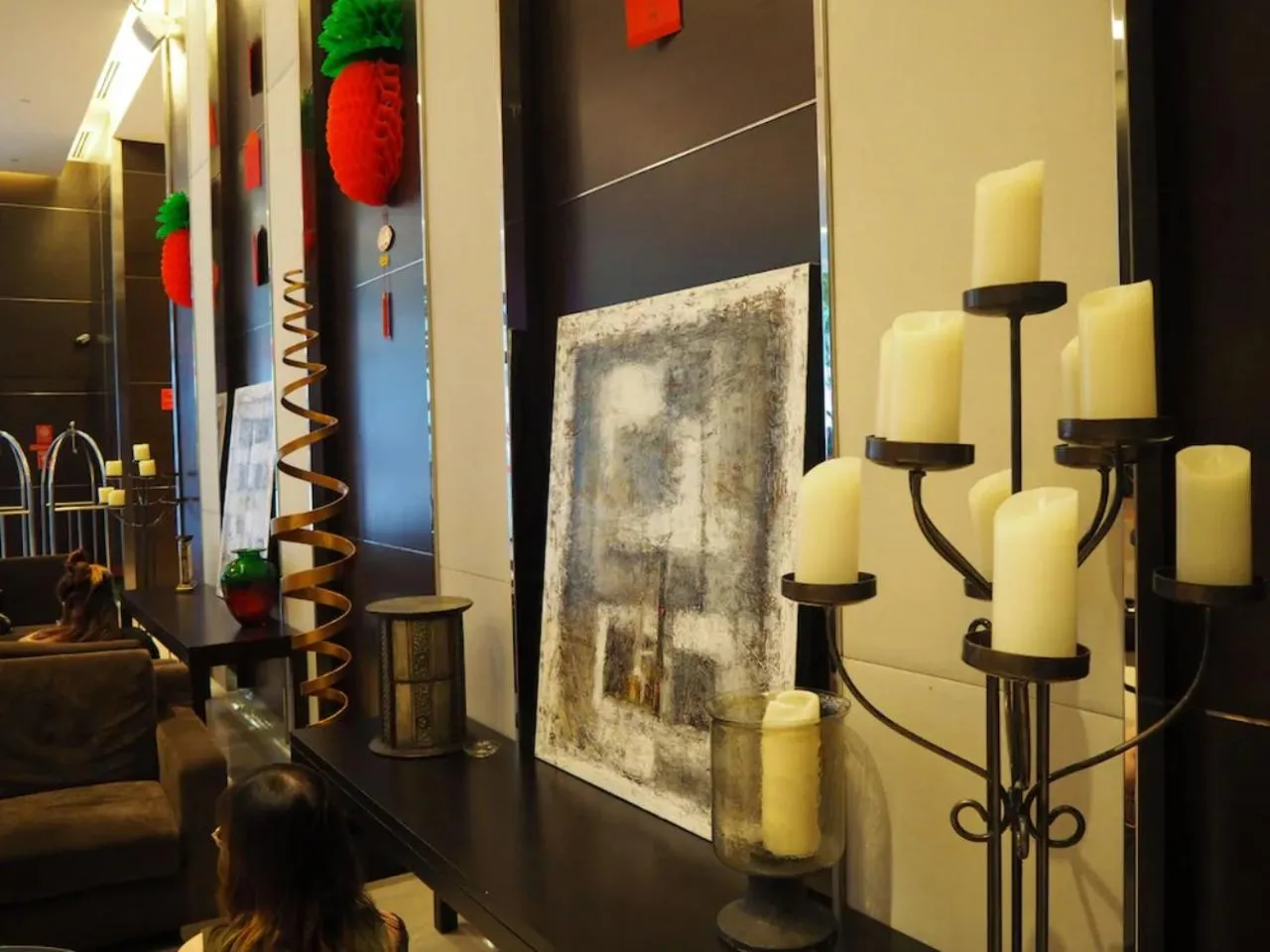 Decorative detail in RS Suites In Bukit Bintang