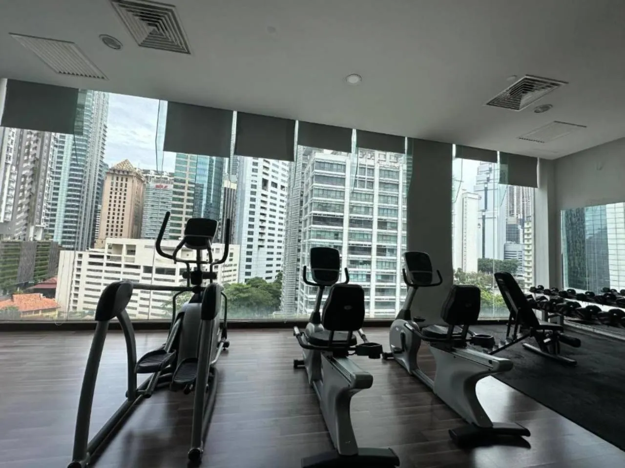 Fitness centre/facilities in RS Suites In Bukit Bintang
