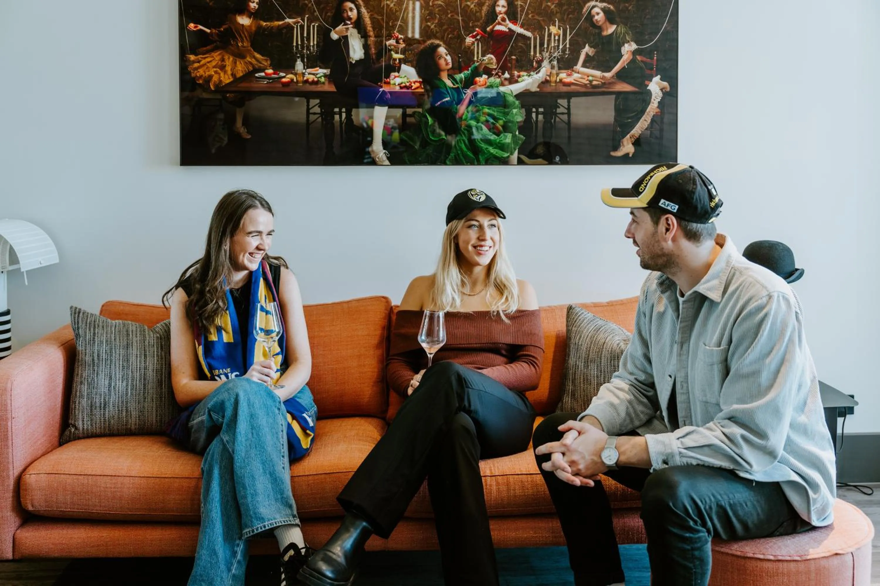 People in The Motley Hotel Richmond, Tapestry Collection by Hilton