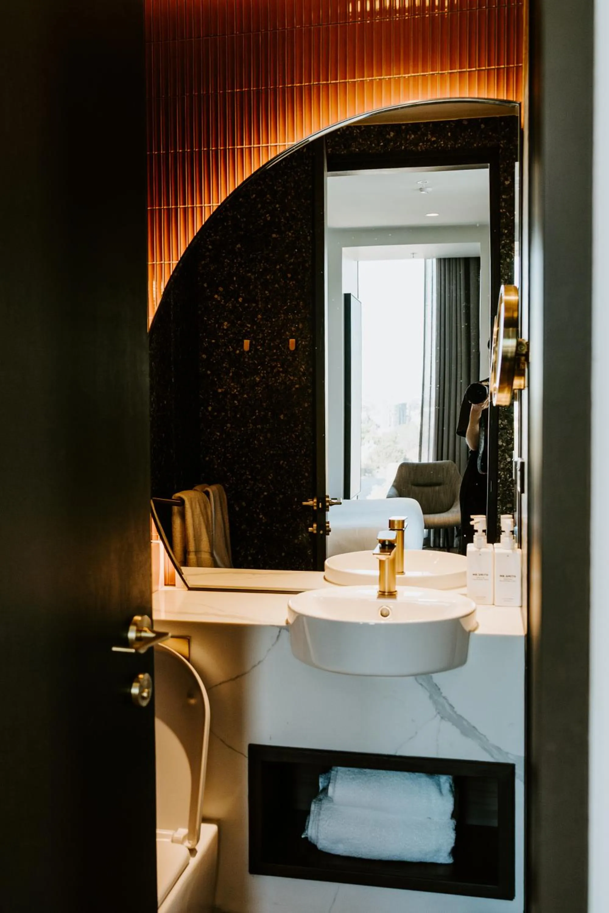 Bathroom in The Motley Hotel Richmond, Tapestry Collection by Hilton