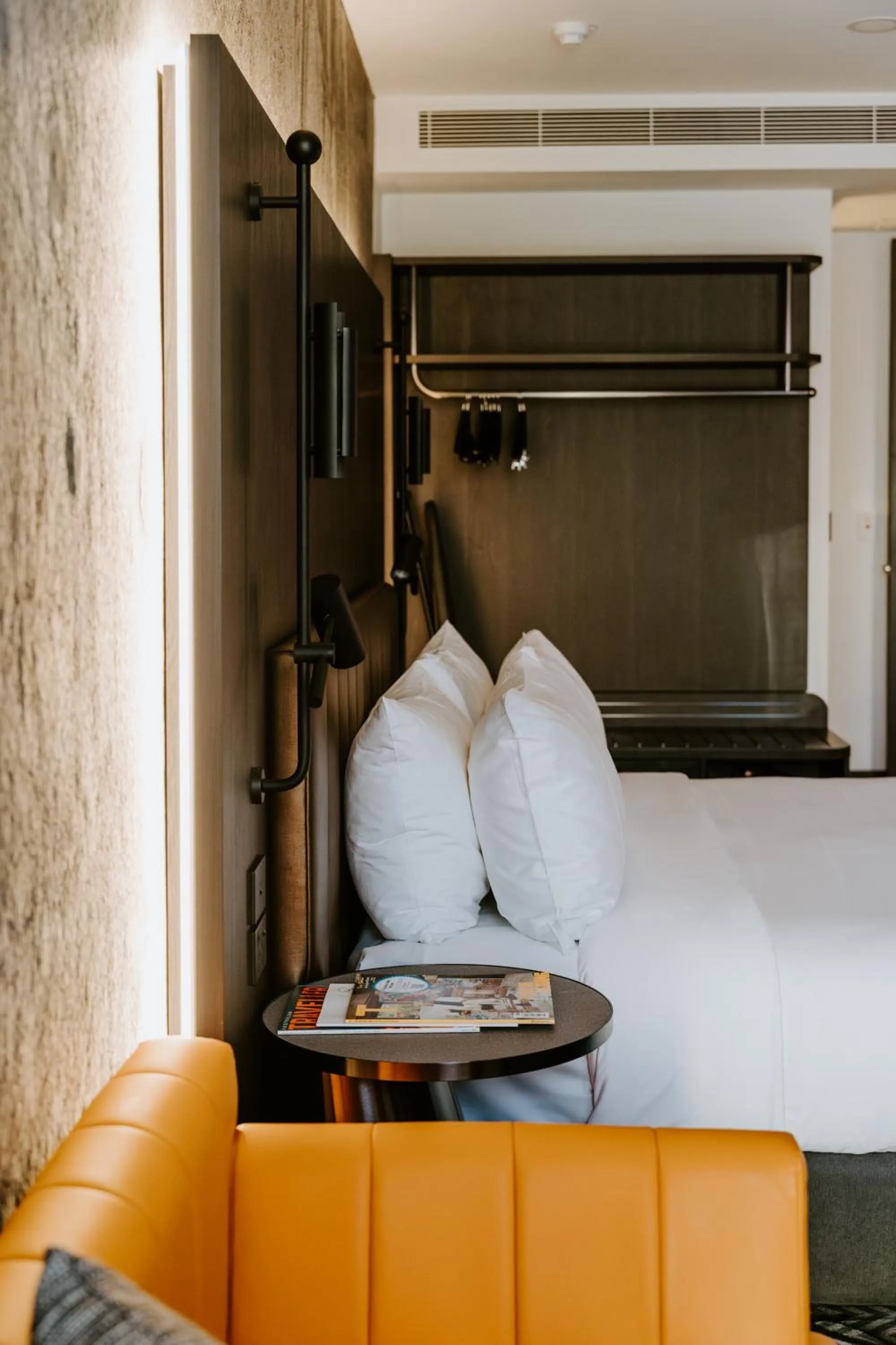 Bed in The Motley Hotel Richmond, Tapestry Collection by Hilton