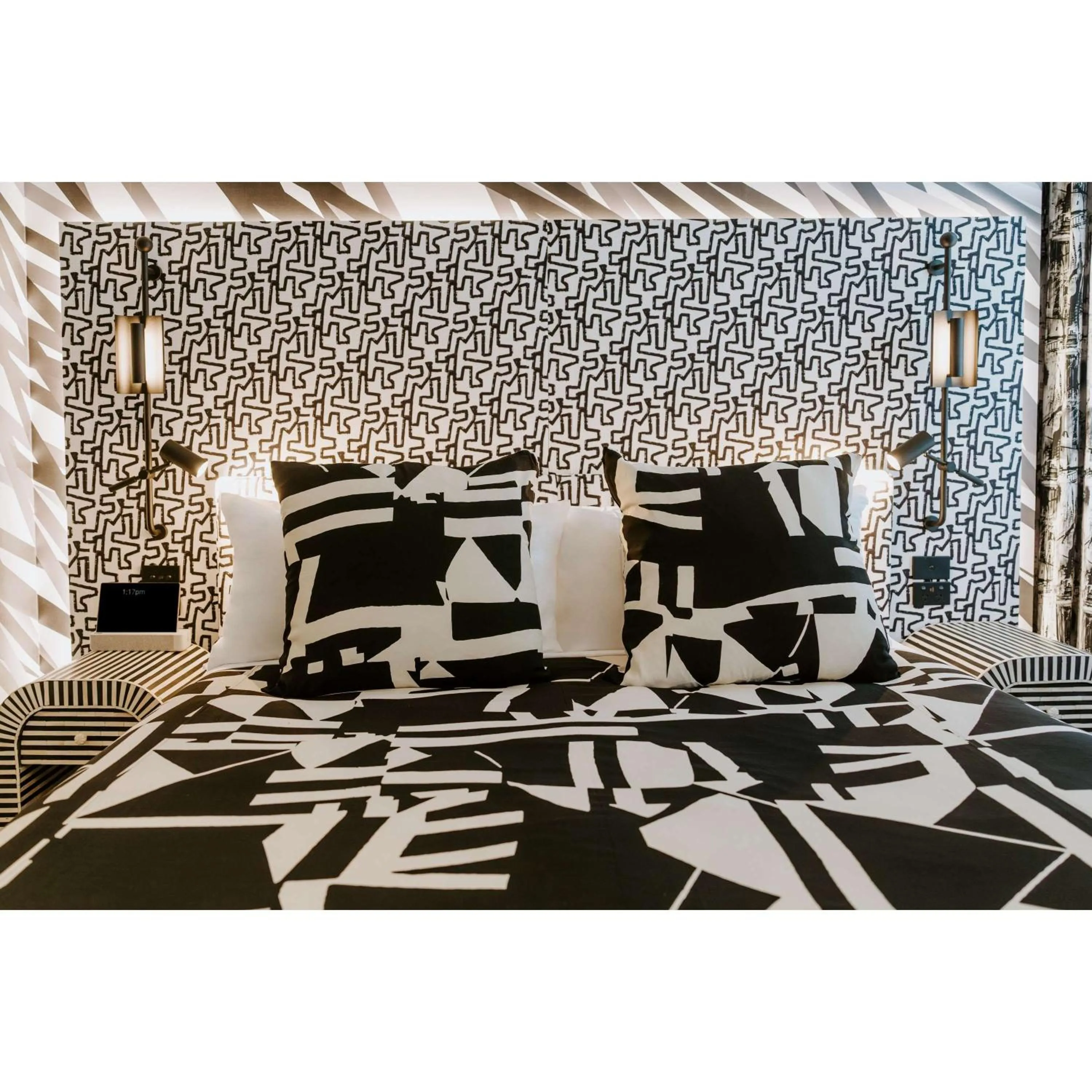 Bed in The Motley Hotel Richmond, Tapestry Collection by Hilton