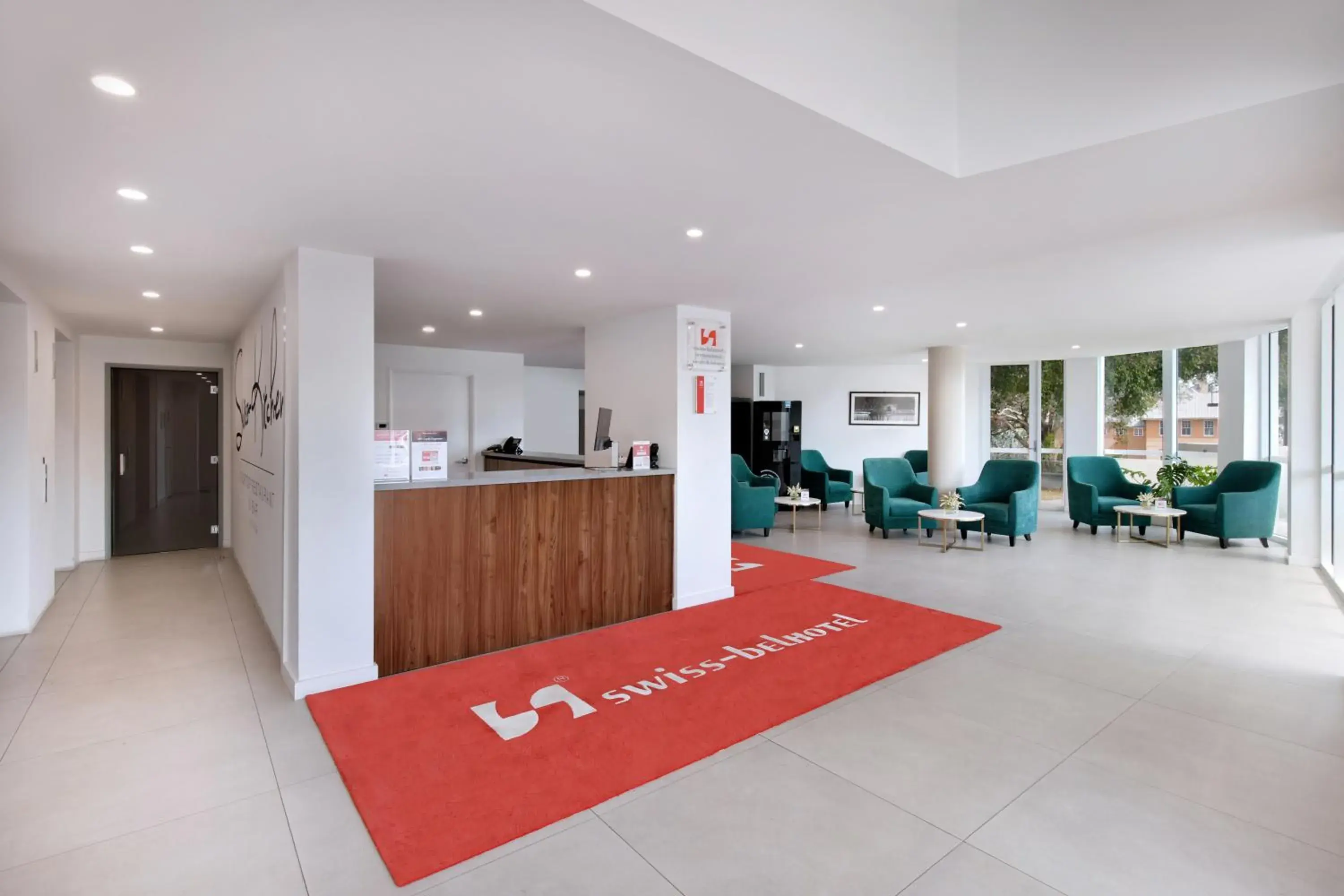 Lobby or reception in Swiss-Belhotel Woolloongabba, Brisbane Lobby or reception in Swiss-Belhotel Woolloongabba, Brisbane
