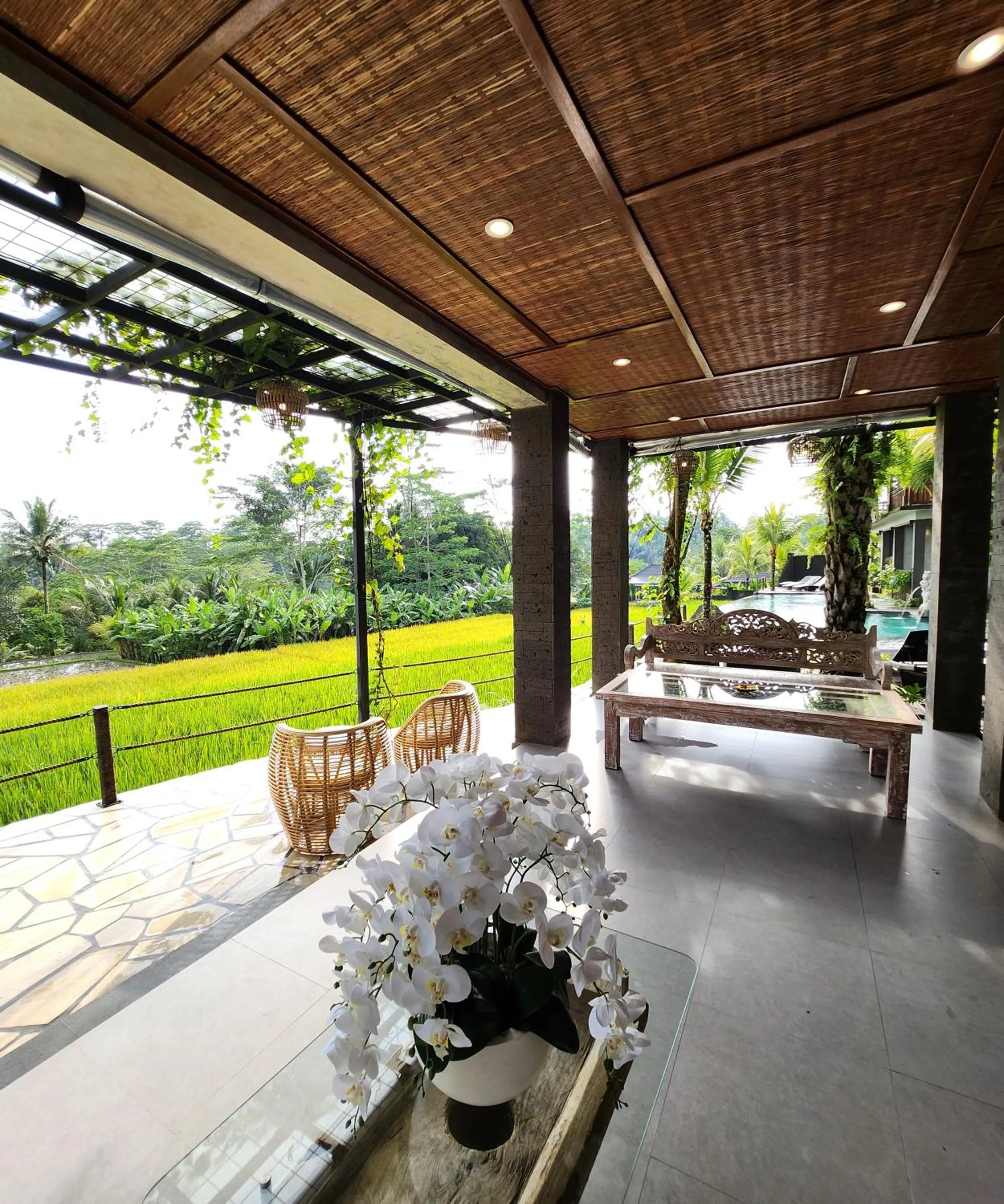 Natural landscape in Pinggala Villa Ubud