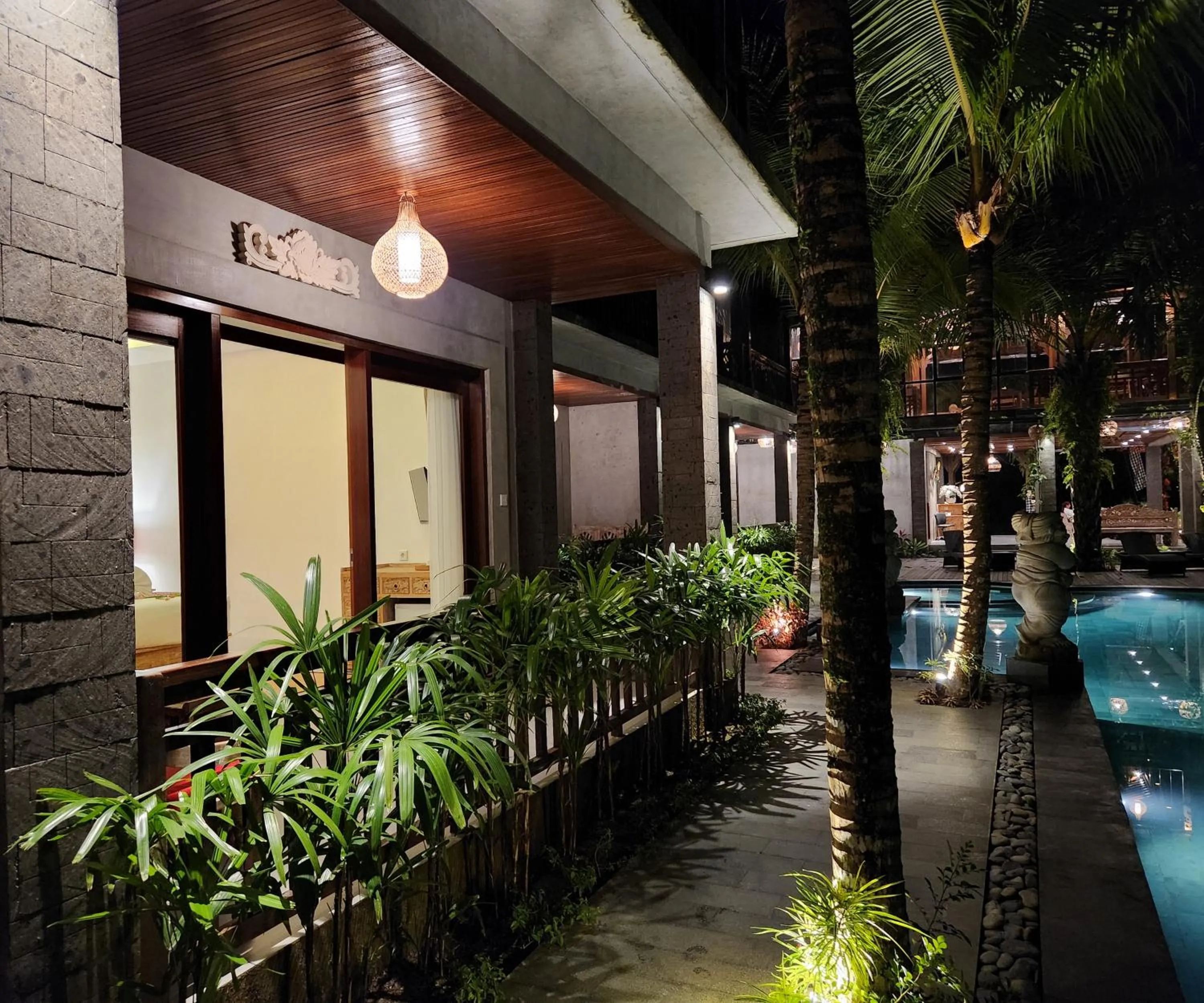 Natural landscape in Pinggala Villa Ubud