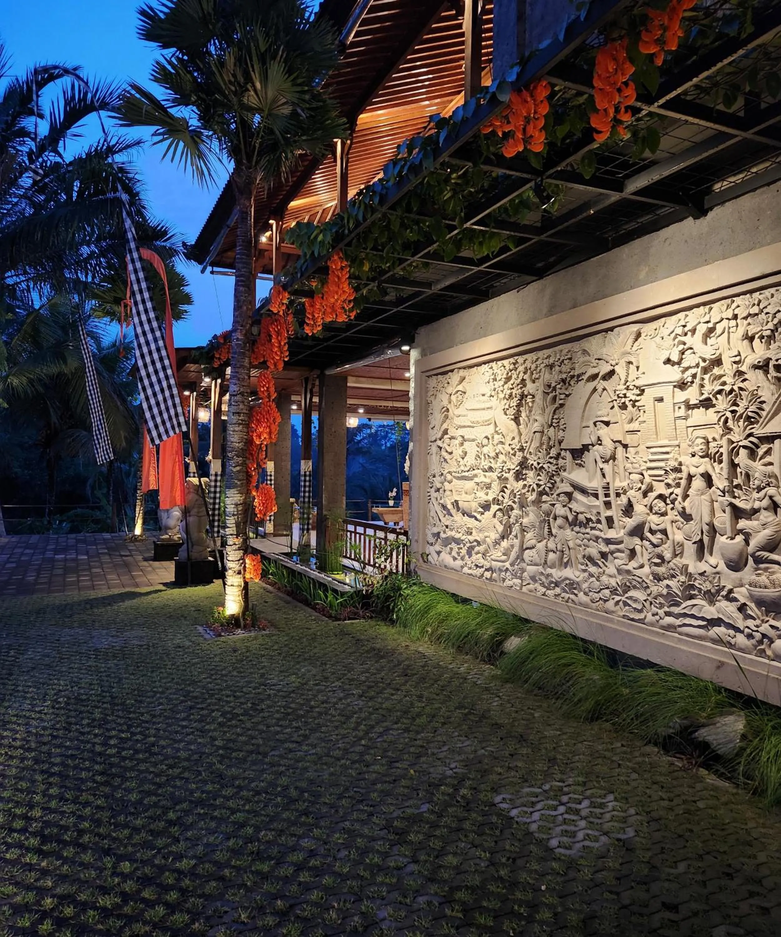 Lobby or reception in Pinggala Villa Ubud