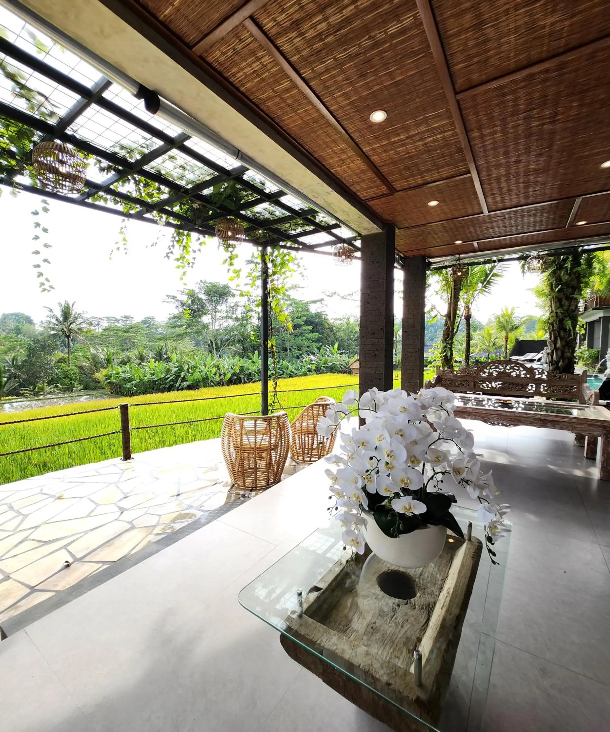 Lobby or reception in Pinggala Villa Ubud Lobby or reception in Pinggala Villa Ubud