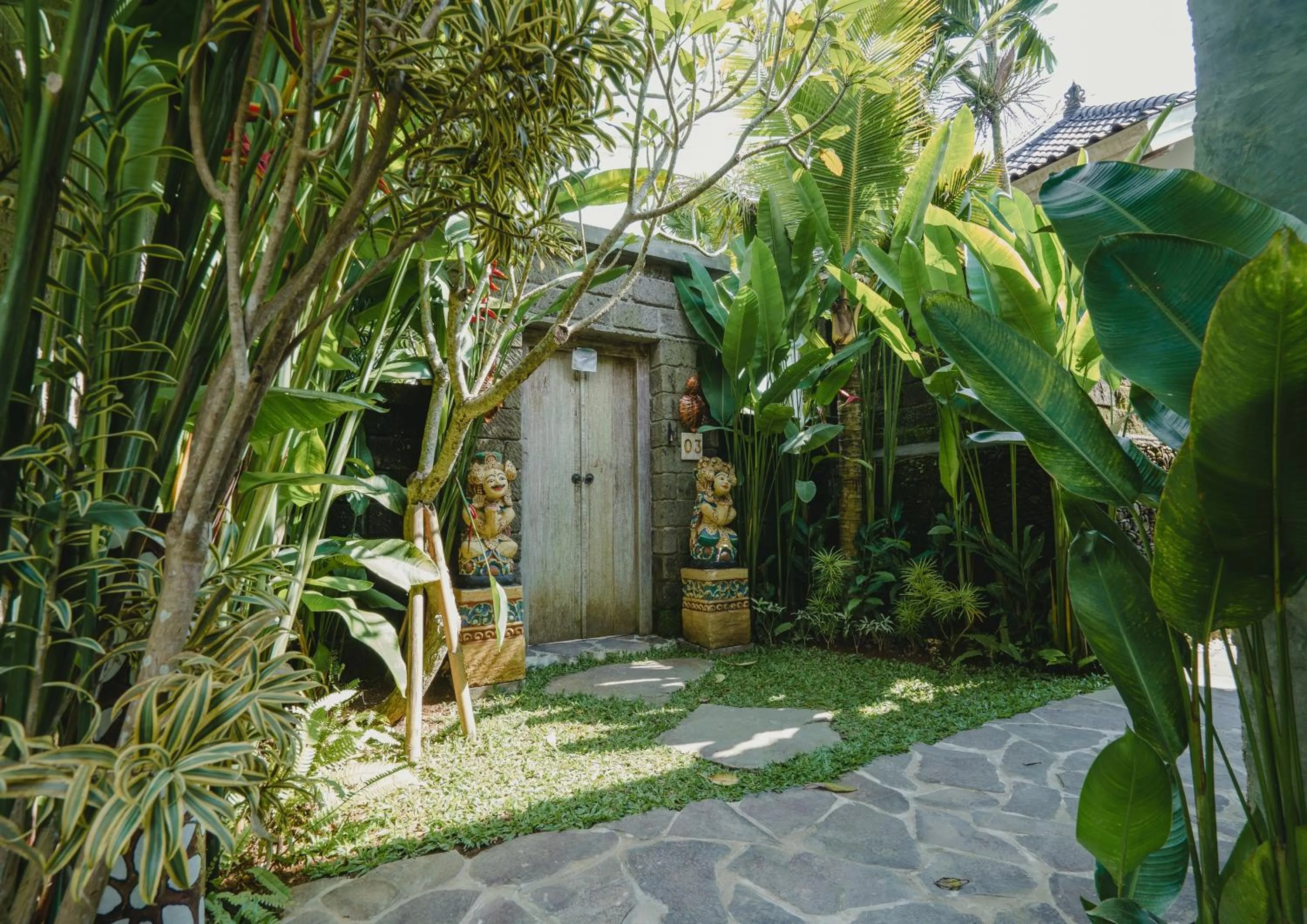 Garden in Pinggala Villa Ubud