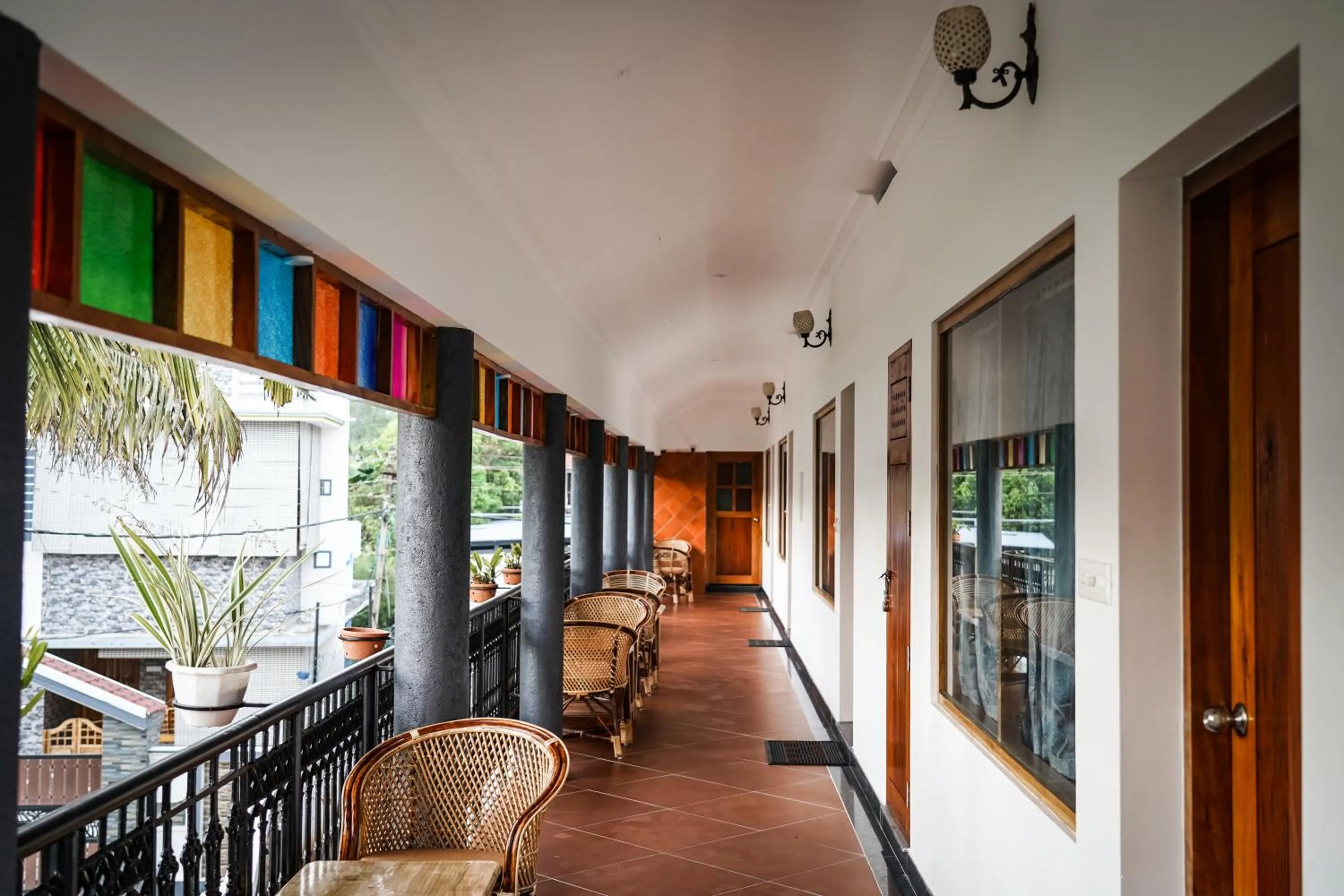 Balcony/Terrace in Aloha Homestay
