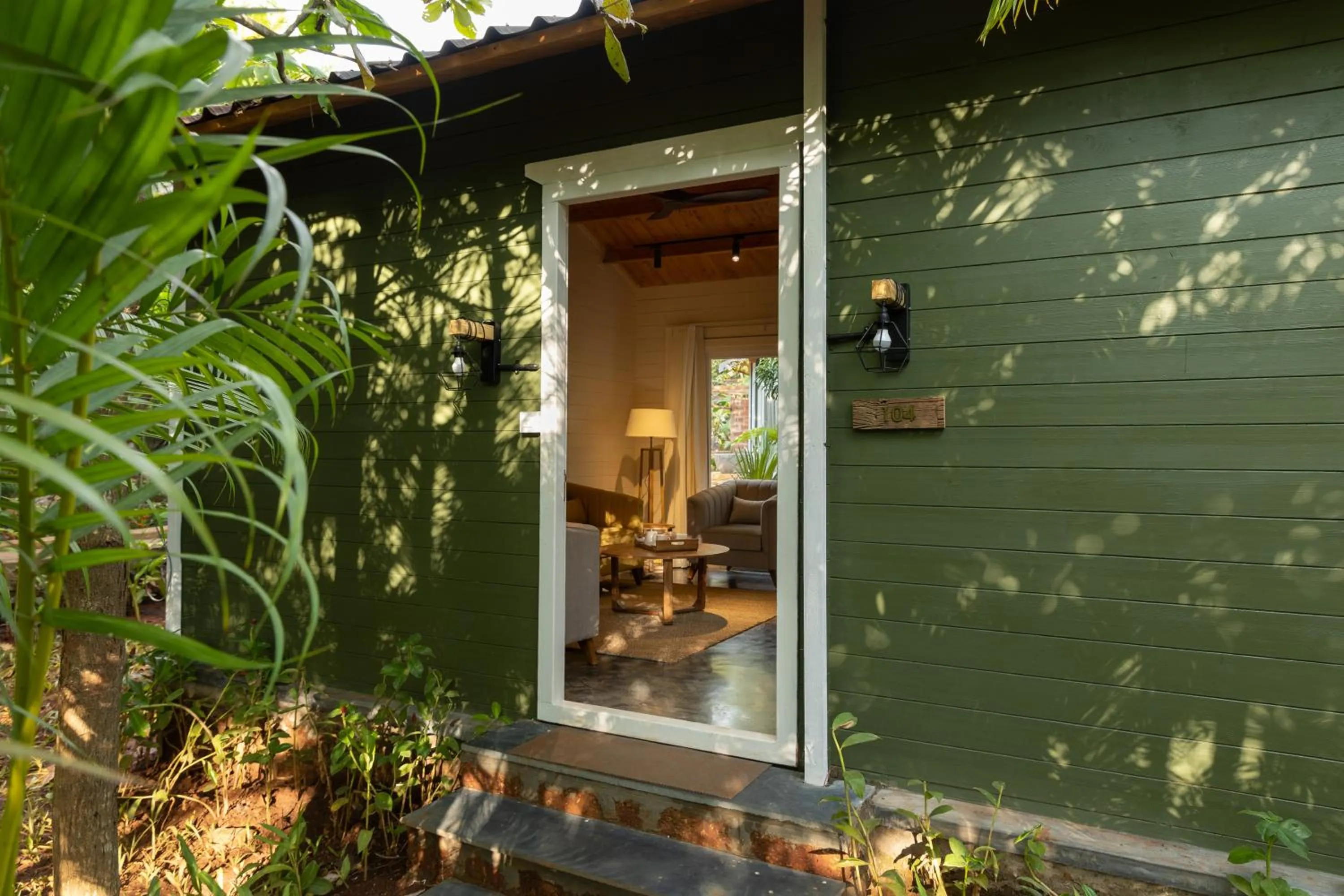 Balcony/Terrace in LaRiSa Resort & Spa, Ashwem