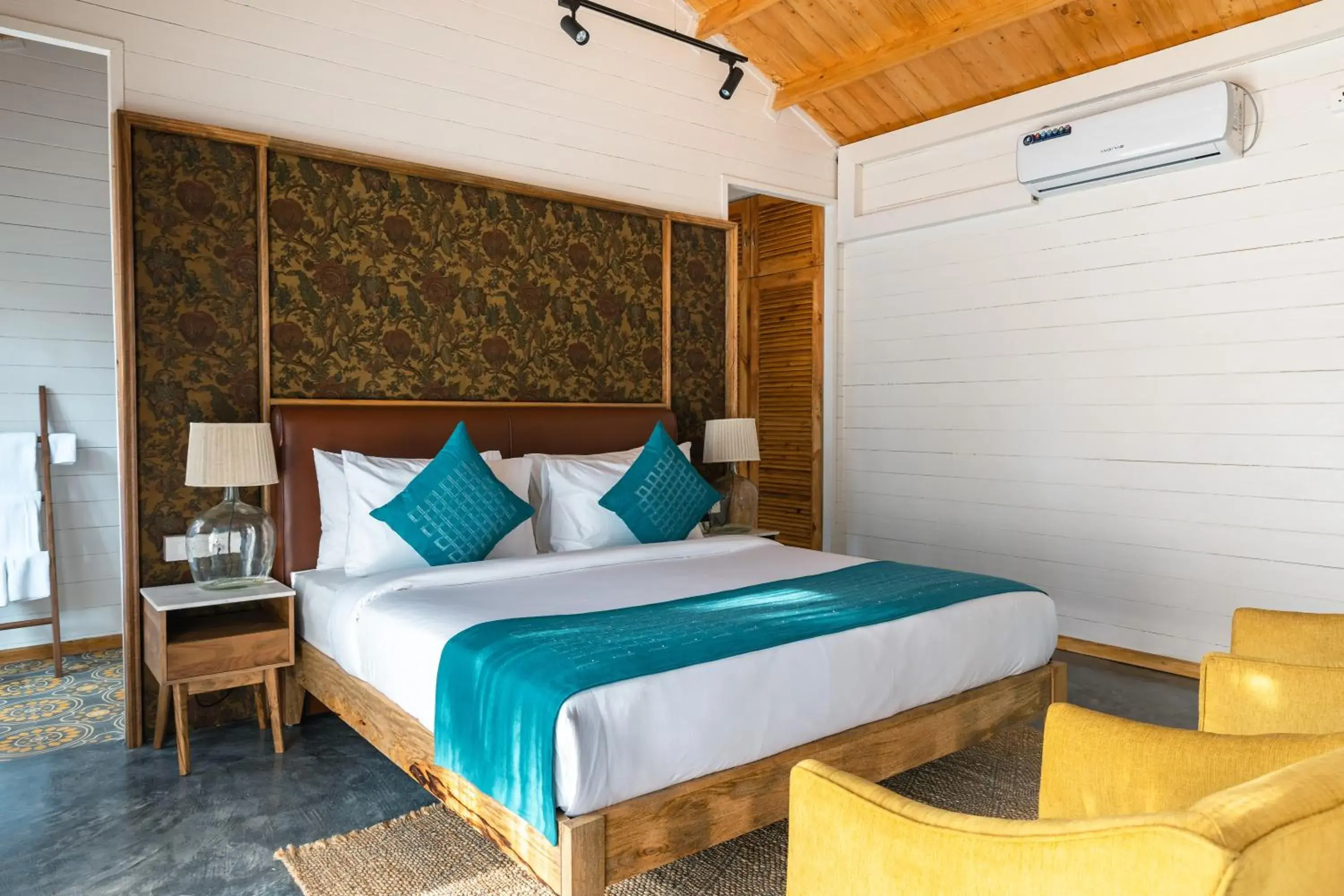 Bedroom, Bed in LaRiSa Resort & Spa, Ashwem Bedroom, Bed in LaRiSa Resort & Spa, Ashwem