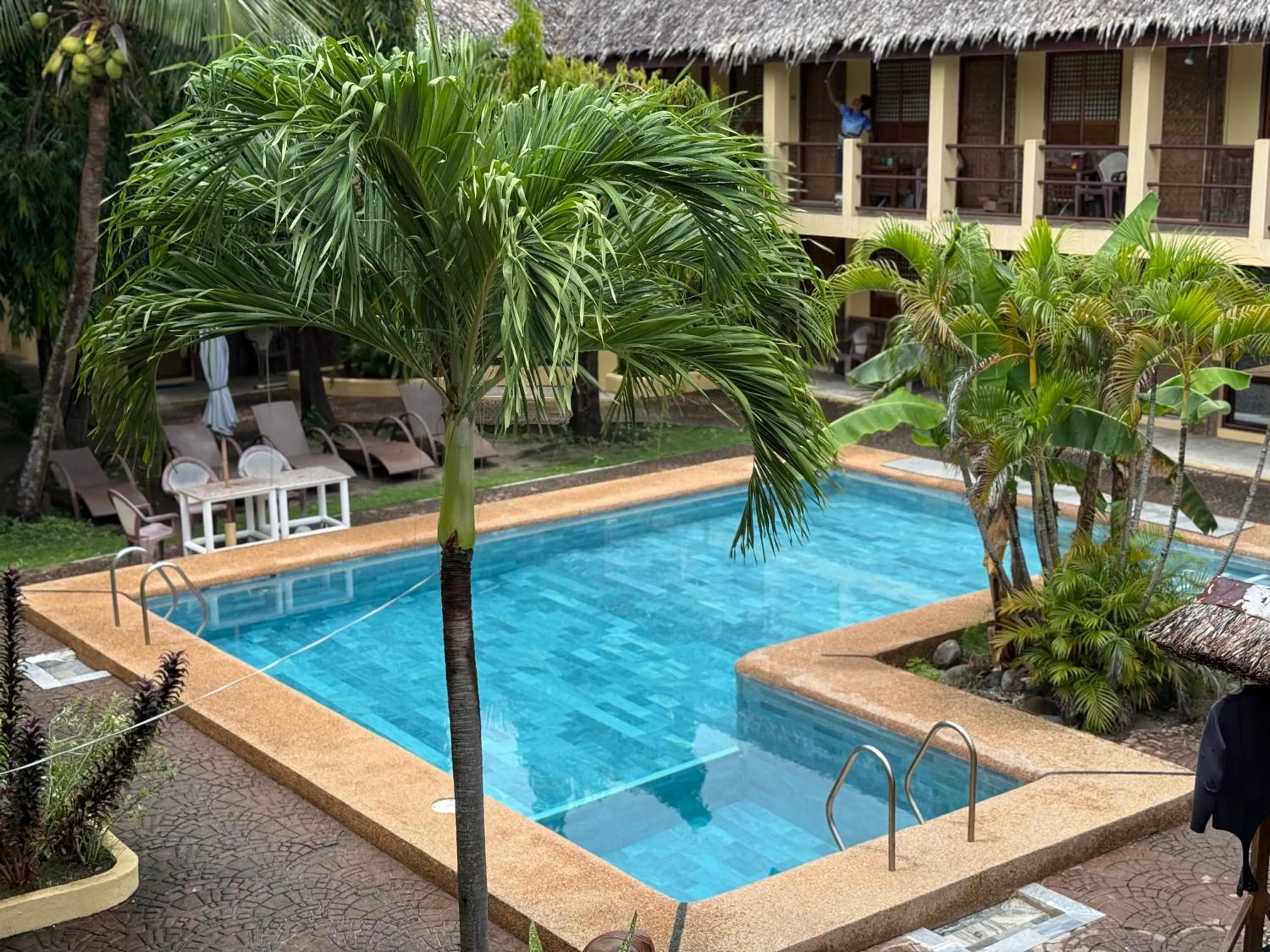 Pool view in Lalaguna Beach Club & Dive Centre