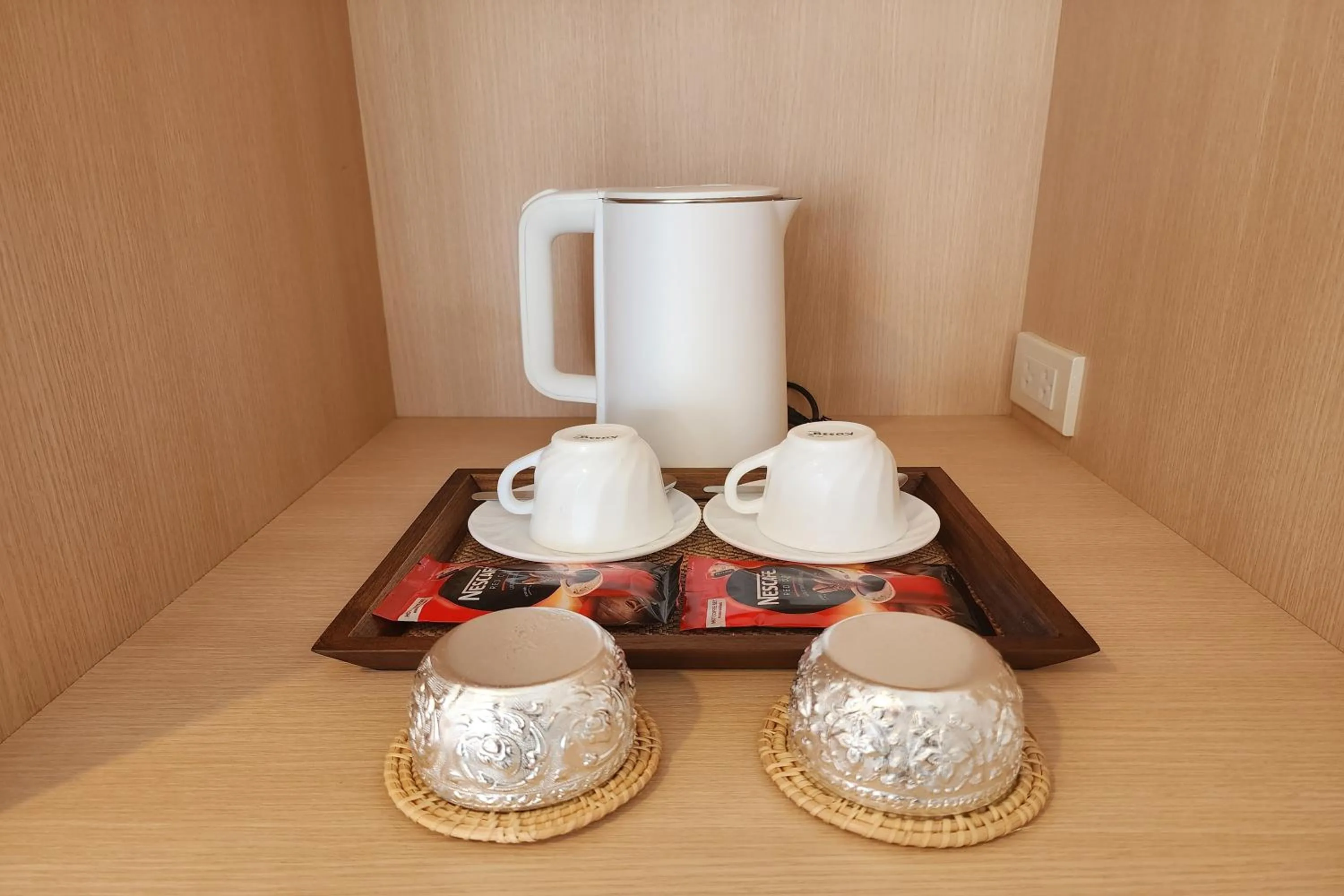 Coffee/tea facilities in Arsh Boutique Hotel
