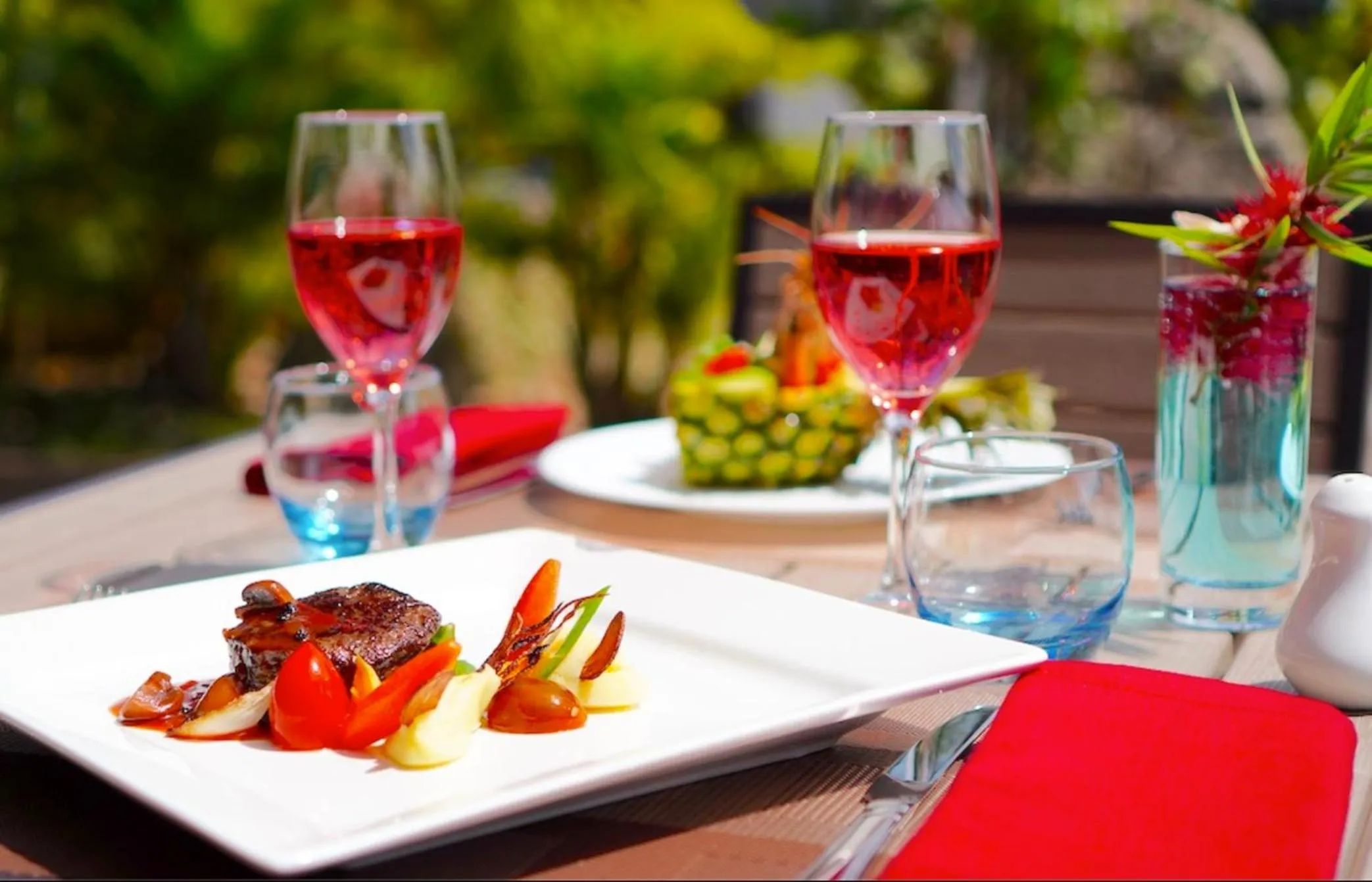 Lunch in Wonders Beach Boutique Hotel